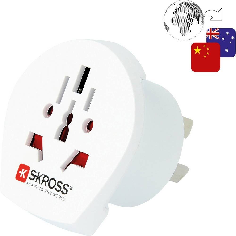 Reiseadapter World to Austarlia/China Reiseadapter