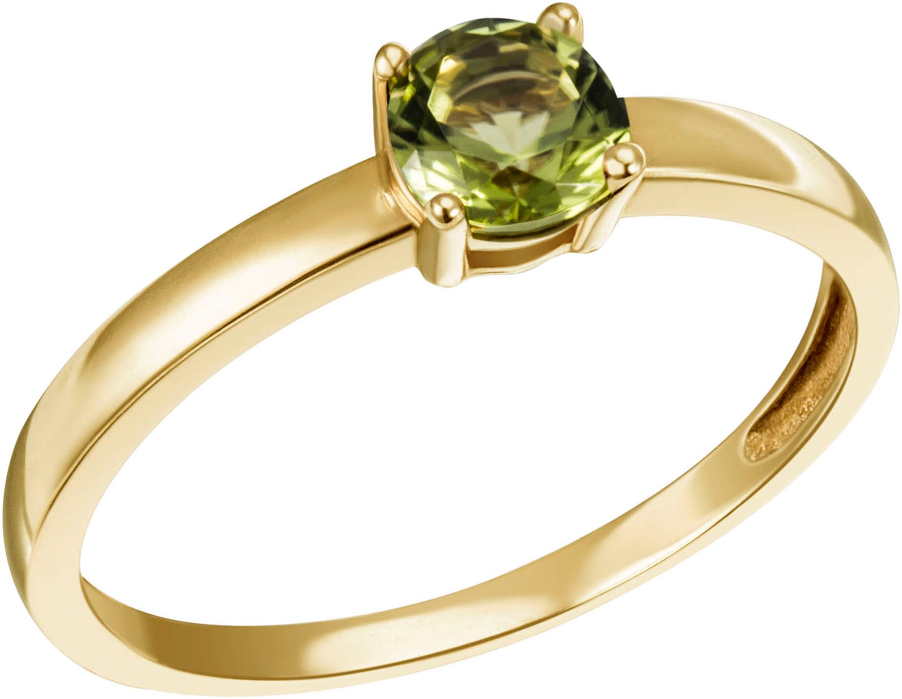 Firetti Fingerring Schmuck Geschenk Gold 375 Gold 585 Goldring Solitär, mit unterschiedlichen Edelsteinen