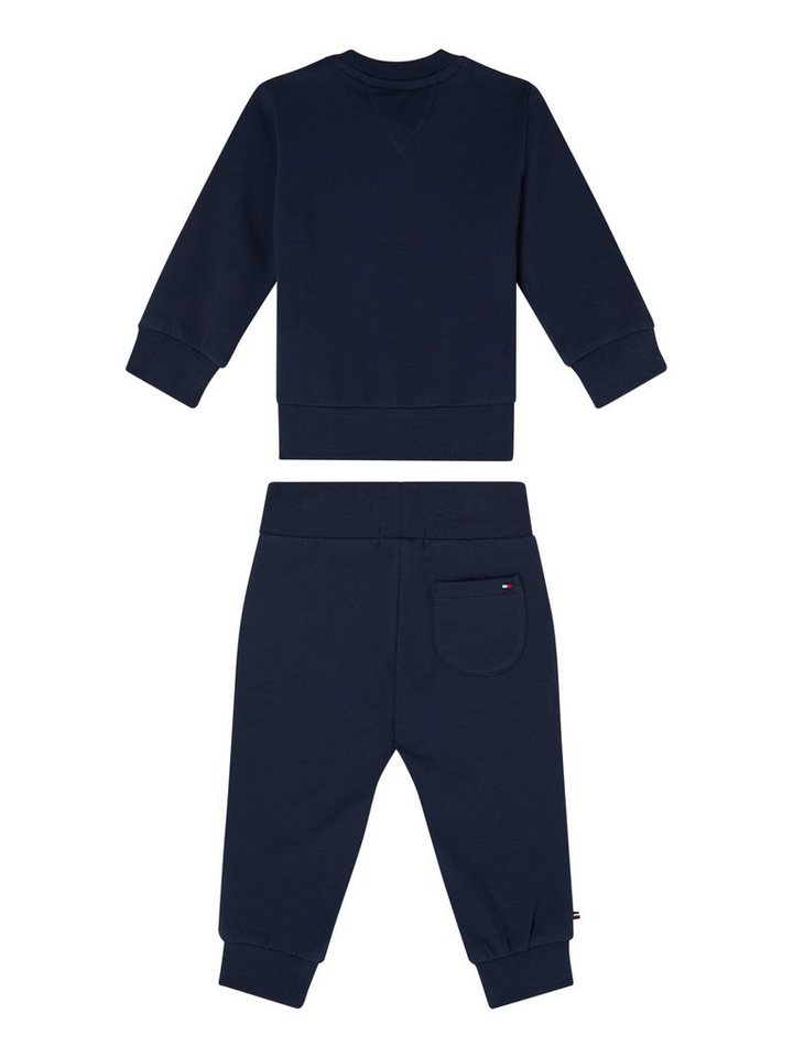 Tommy Hilfiger Shirt & Hose BABY ESSENTIAL CREWSUIT (Set, 2-tlg., 2er)