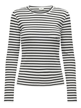 JACQUELINE de YONG T-Shirt Langarm Shirt Dünner Longsleeve Pullover JDYSOLAR 6931 in Weiß