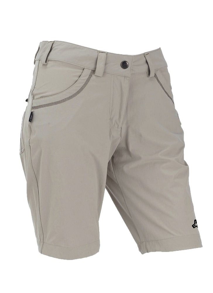 Maul Trekkinghose Wanderhose Bermuda Rimini kurz beige Damen