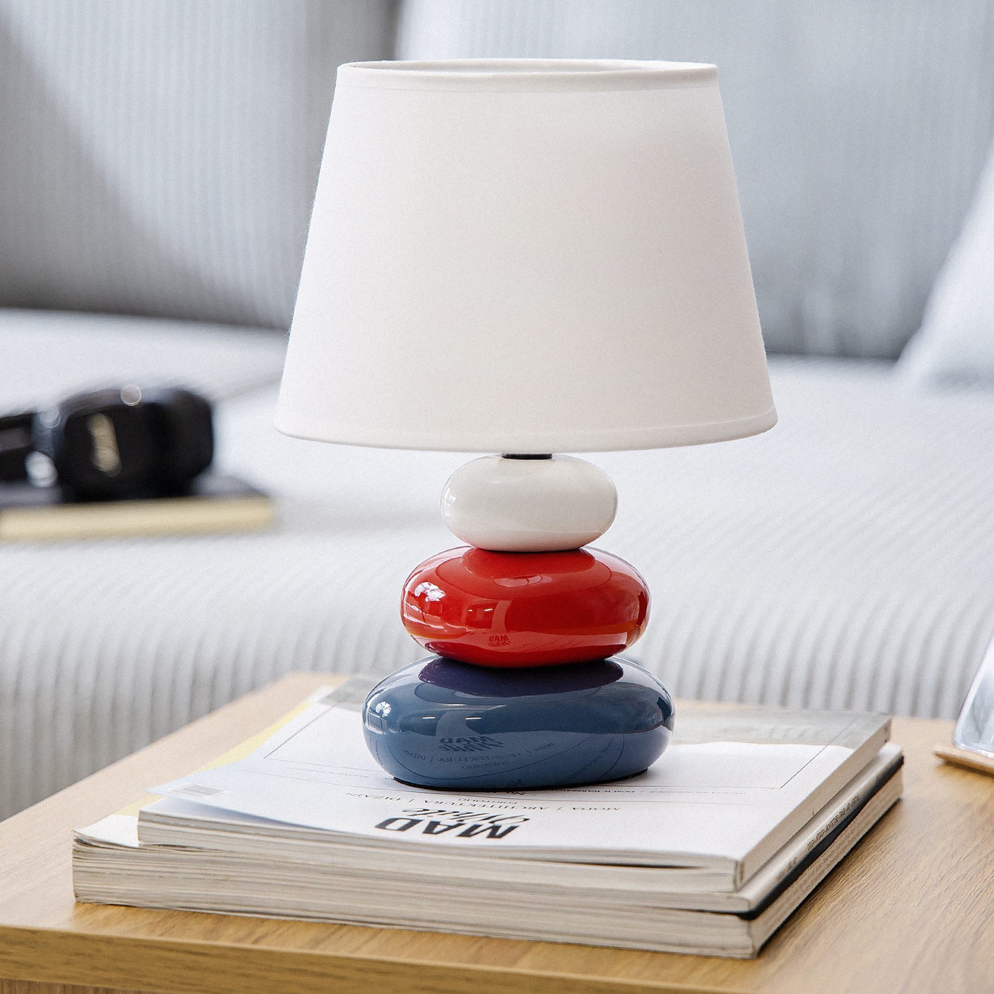 KONSIMO® Tischleuchte SALU Tischlampe Tischleuchte, ohne Leuchtmittel