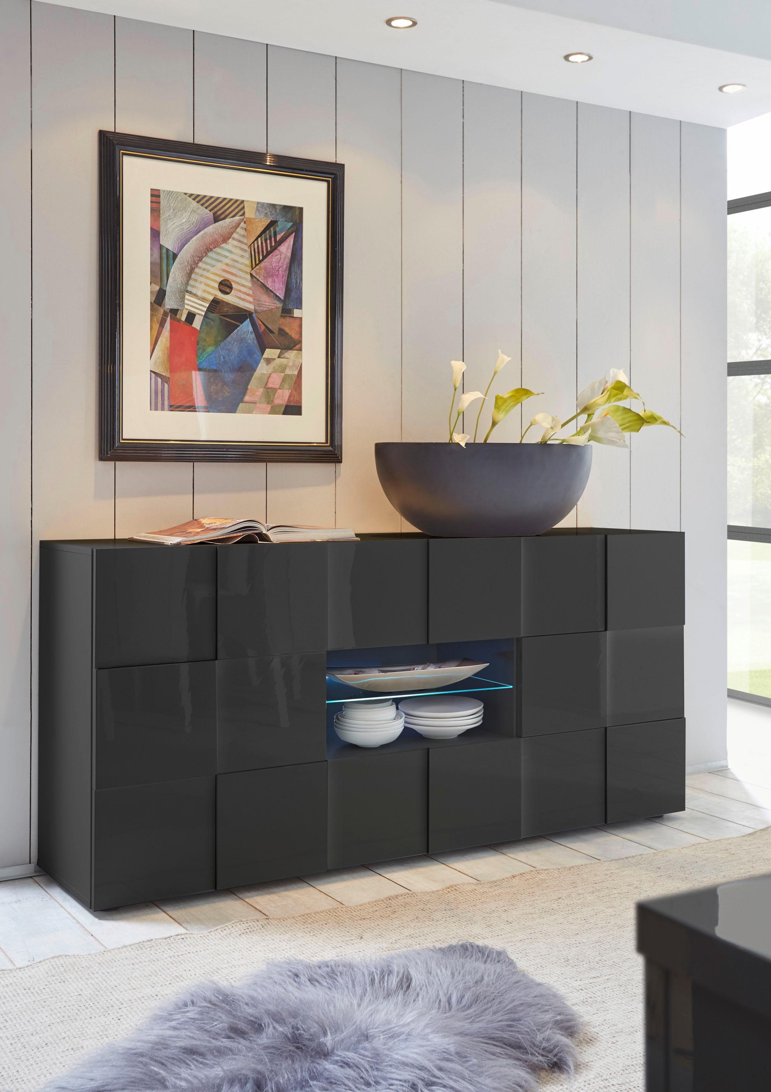 INOSIGN Sideboard Dama Breite 181, Kommode 2 Türen u. 2 Schubkästen, Anrich günstig online kaufen