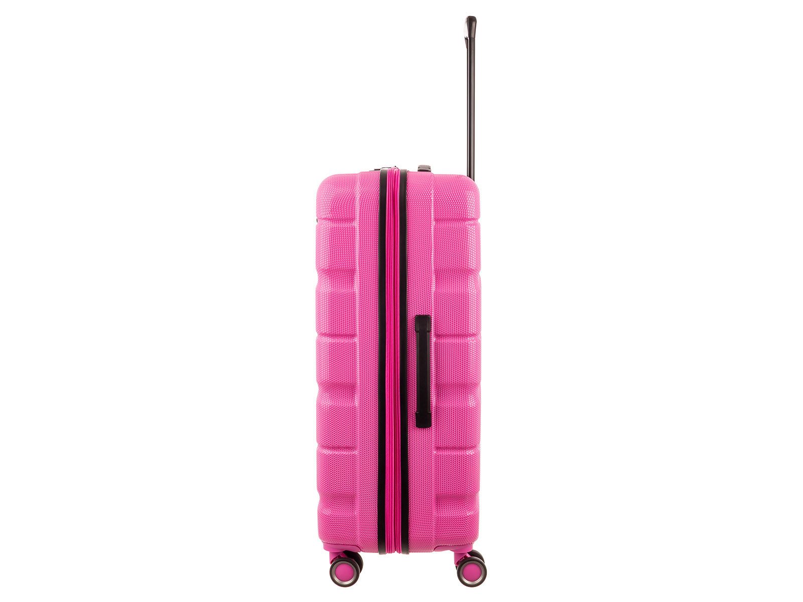 Franky Handgepäckkoffer ABS13 76er Trolley Hartschale, 4 Rollen, Dehnfalte