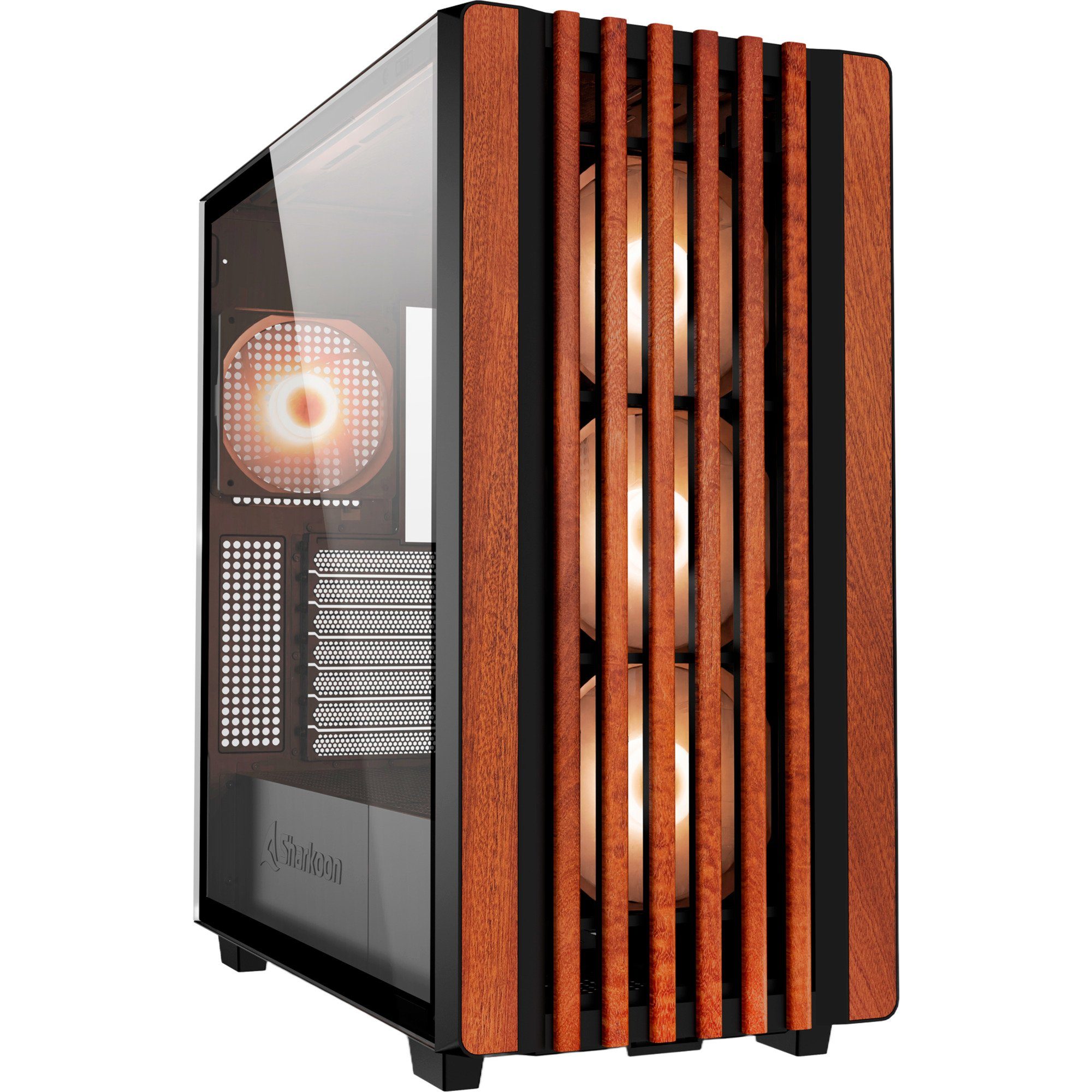 Sharkoon PC-Gehäuse Sharkoon Rebel C70G RGB, Tower-Gehäuse, (Tempered