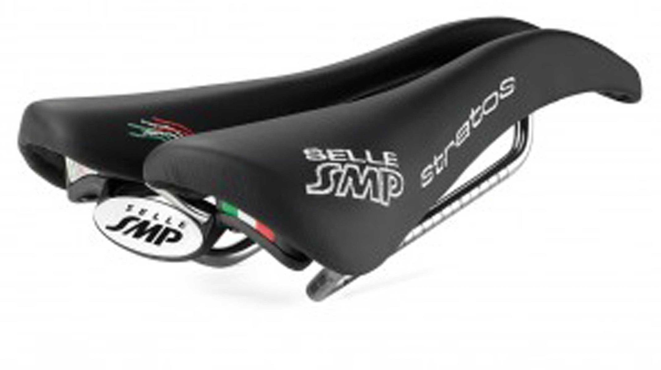 Selle Royal Fahrradsattel Sattel Selle SMP Stratos schwarz, Herren, 266x131mm, 250g