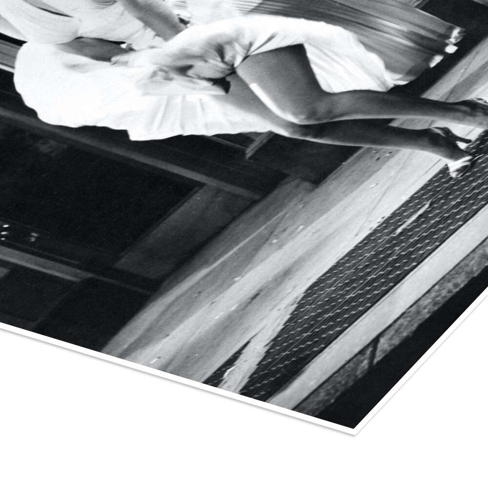 Posterlounge Wandbild Marilyn - The Seven Year Itch iconic pose, Celebrity Collection, erhältlich als Poster, Leinwandbild, Wandsticker oder Acrylglasbild – Bild 3 von 5