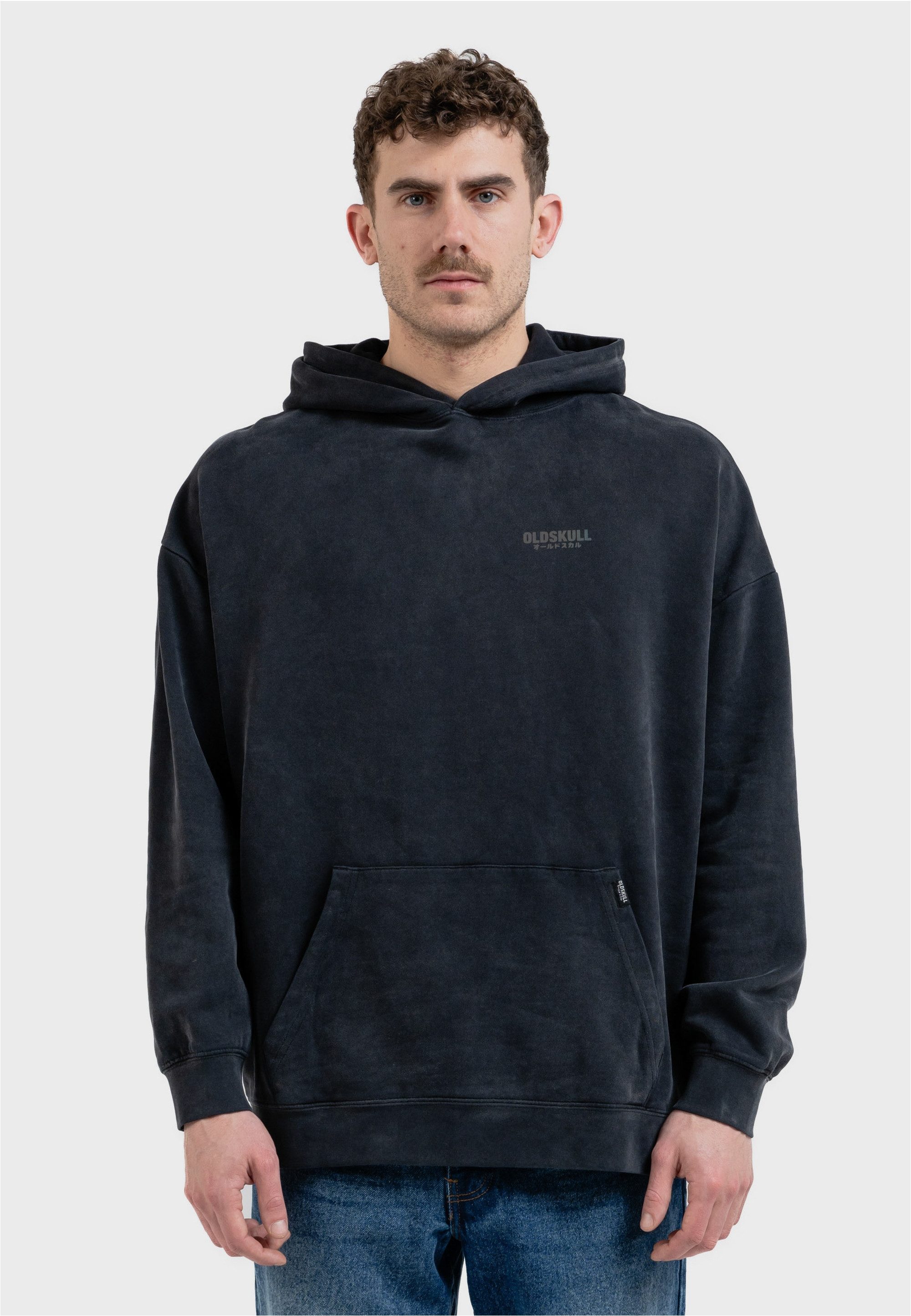 Oldskull Kapuzensweatshirt Basic Oldskull Logo unverkennbare Oldskull-Optik günstig online kaufen