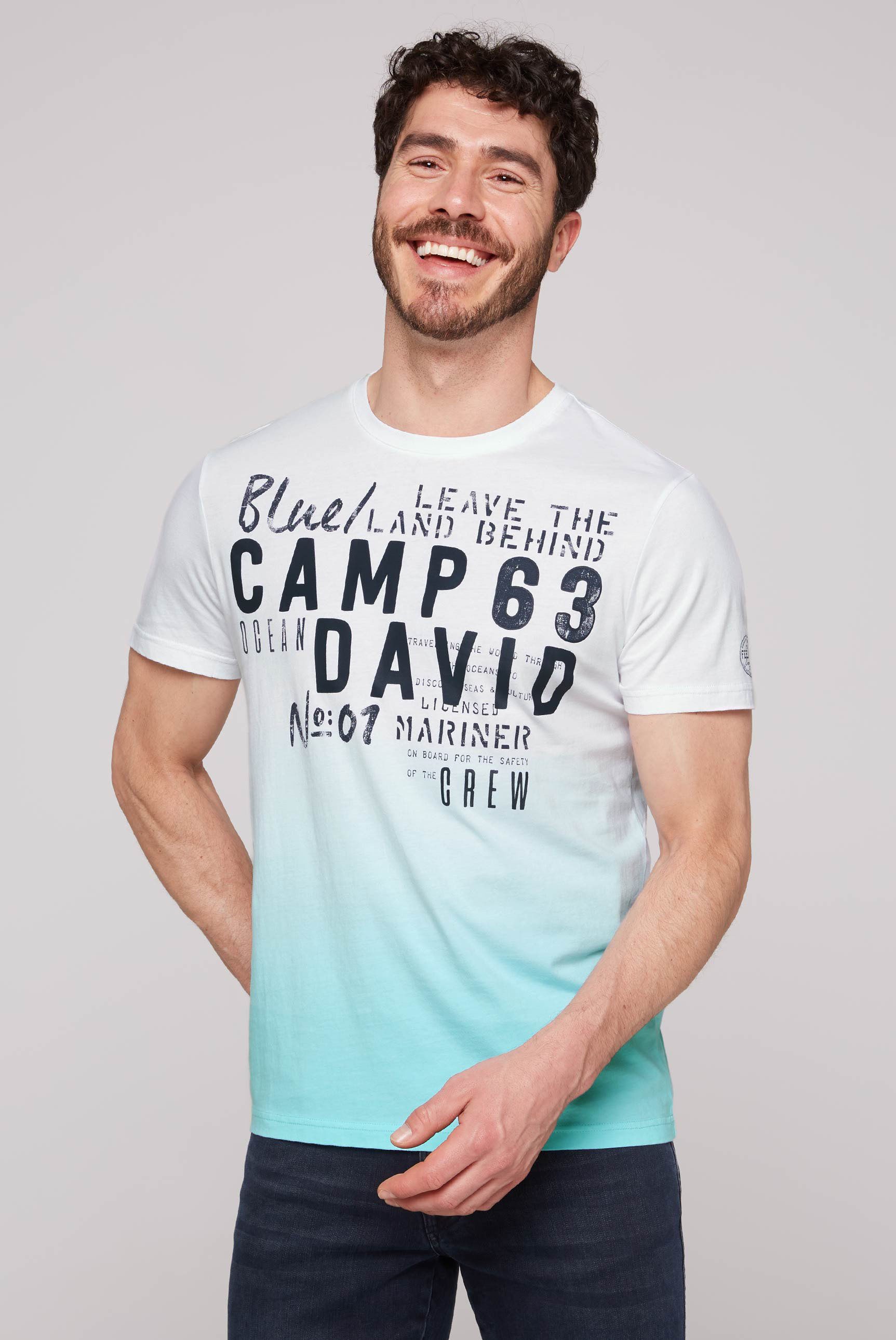 Elegantes T Shirt Camp David Bilder