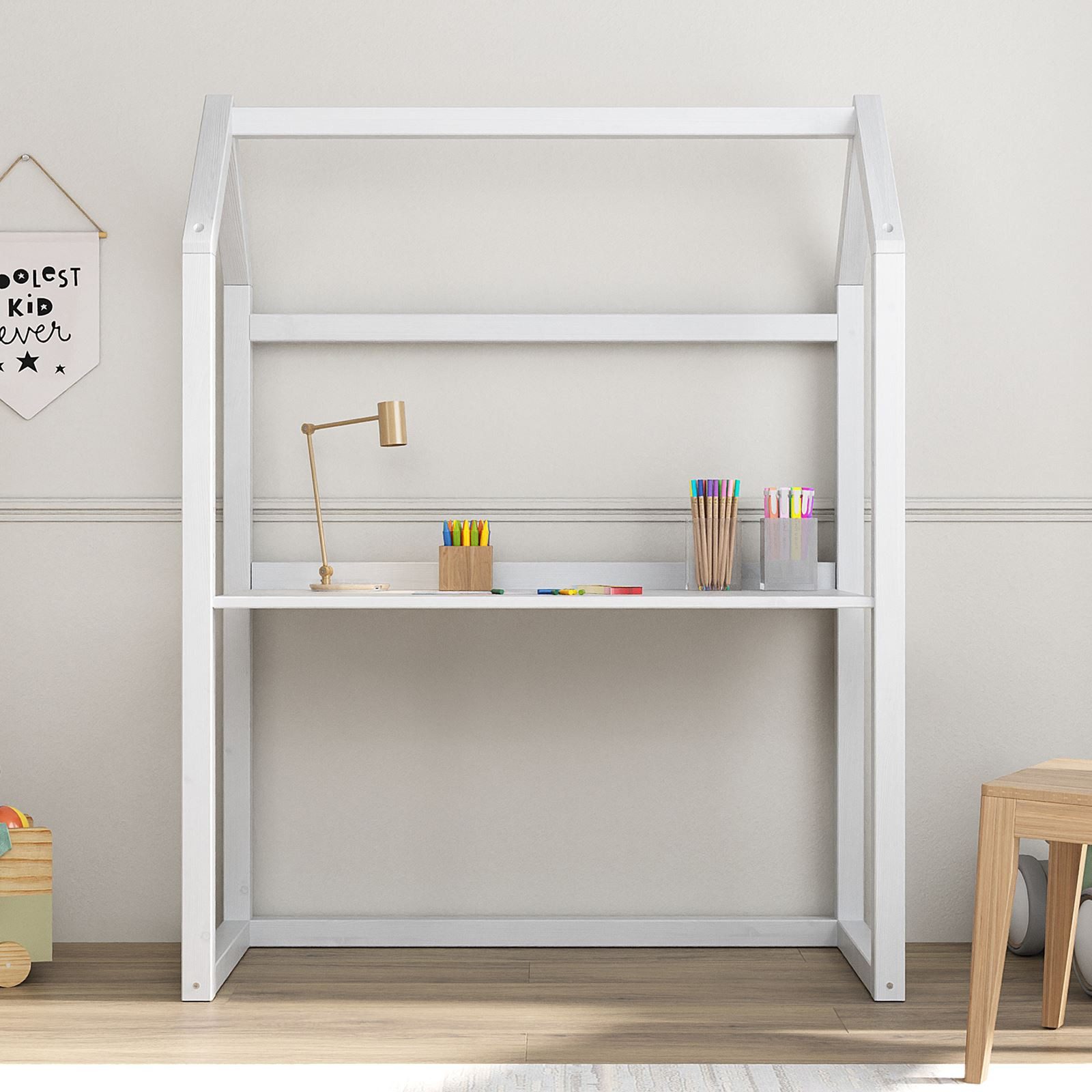 IDIMEX Kinderschreibtisch TINA, Kinderzimmer Schreibtisch höhenverstellbar günstig online kaufen