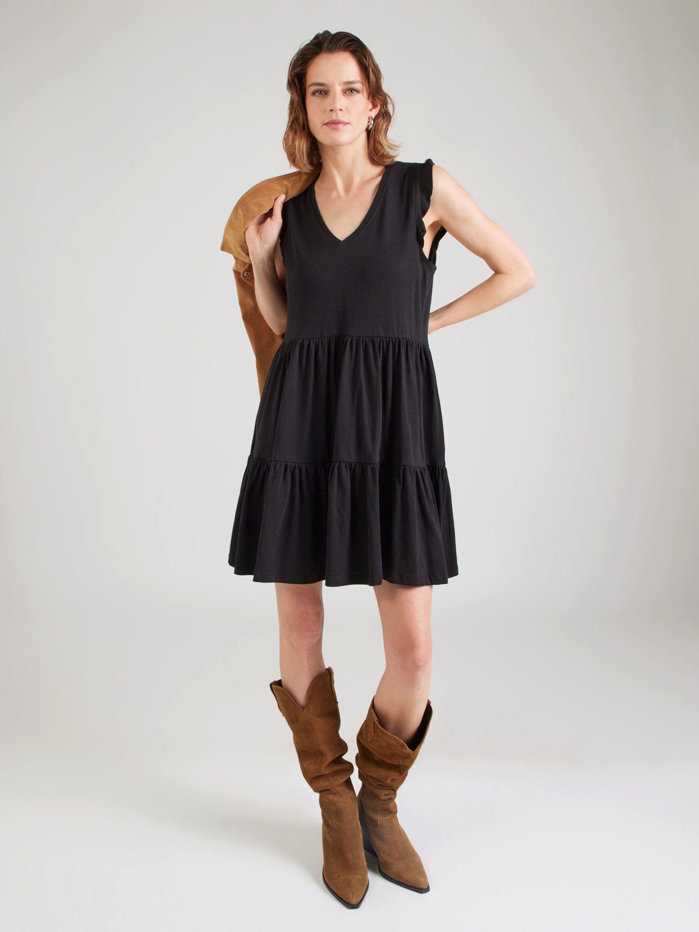 ONLY Midikleid ONLMAY (2-tlg) Drapiert/gerafft