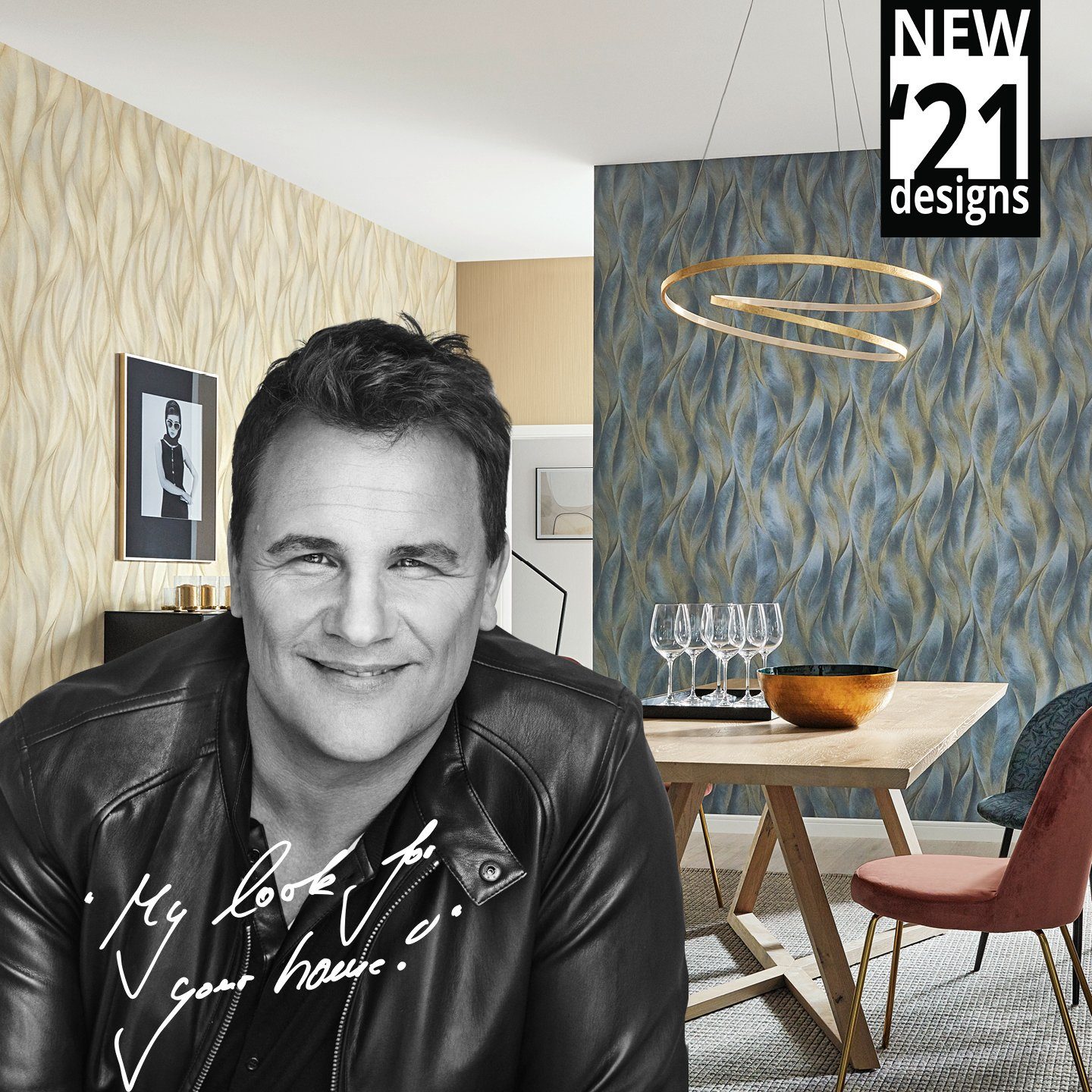 Fashion for walls Vliestapete Guido Maria Kretschmer - Fashion for Walls, GMK, Floral