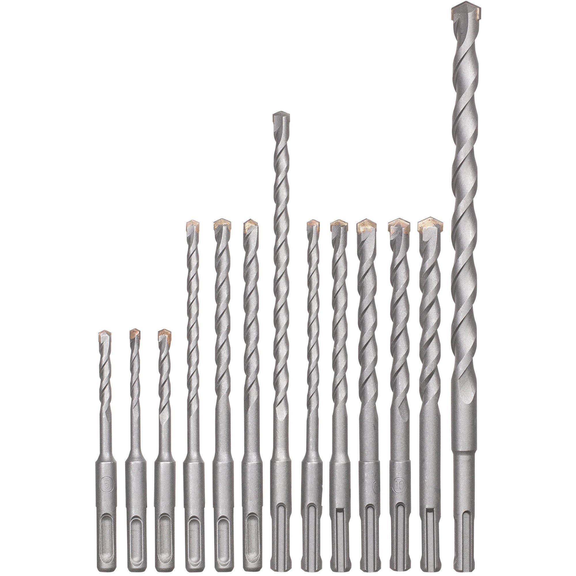 Einhell Bohrer- und Bitset EINHELL Hammerbohrer-Satz SDS-plus, Ø 5-14mm