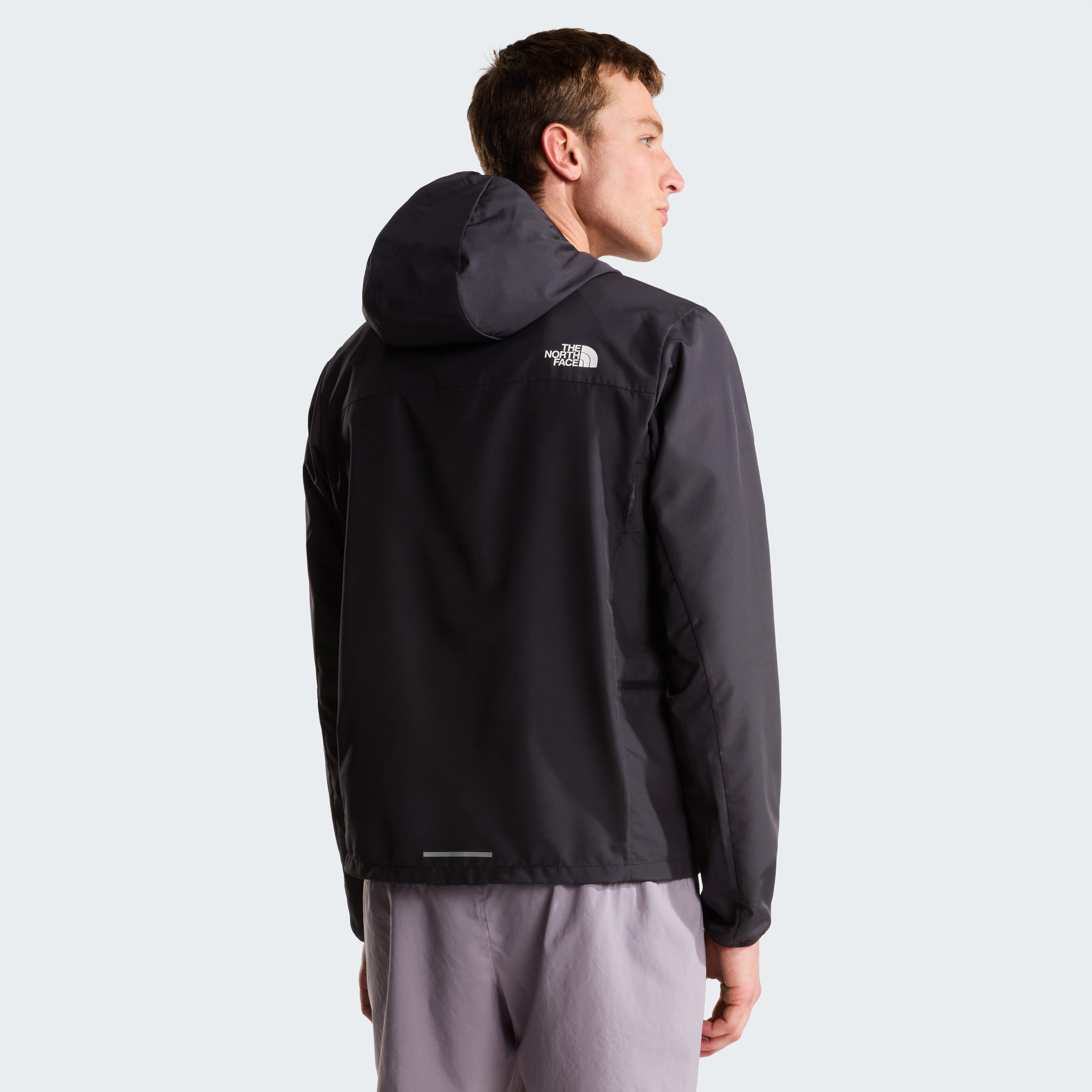 The North Face Windbreaker M FONTANALES WIND JACKET sportlicher Stil, für Sport- und Outdooraktivitäten, mit Packtasche