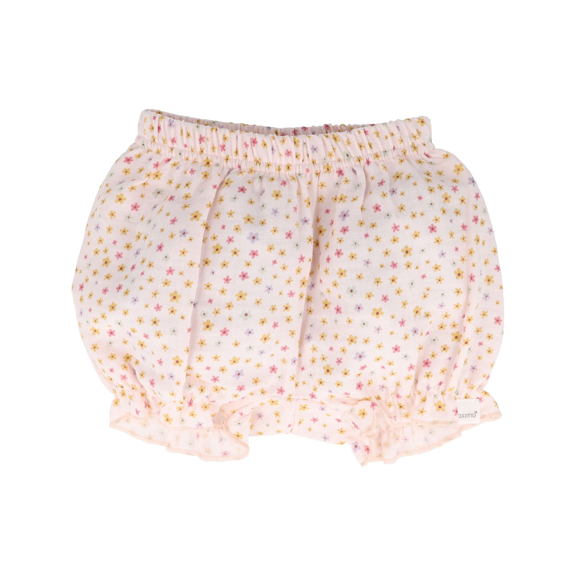 MAXIMO Pumphose rosa, Blümchen, Musselin, Pumphose, Baby Girl