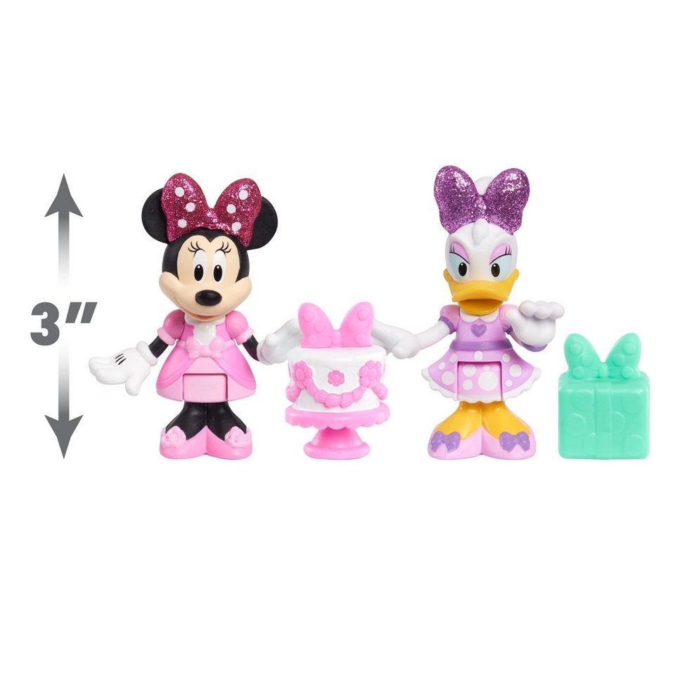 JUST PLAY Spielfigur Minnie Mouse 2 Pack Figure ASST. - PARTY