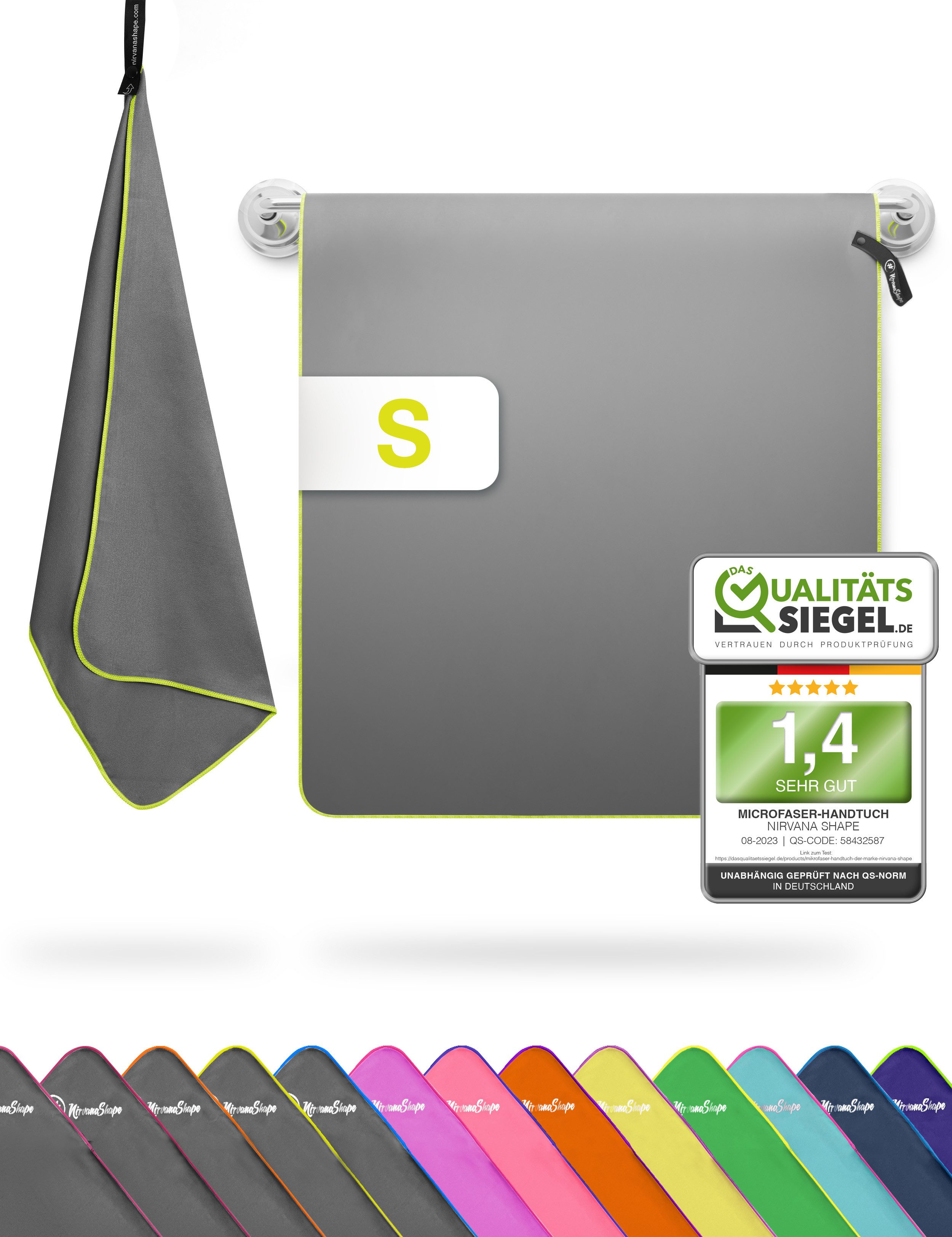 NirvanaShape Reisehandtuch Mikrofaser Handtuch, Badehandtuch, Reisehandtuch günstig online kaufen