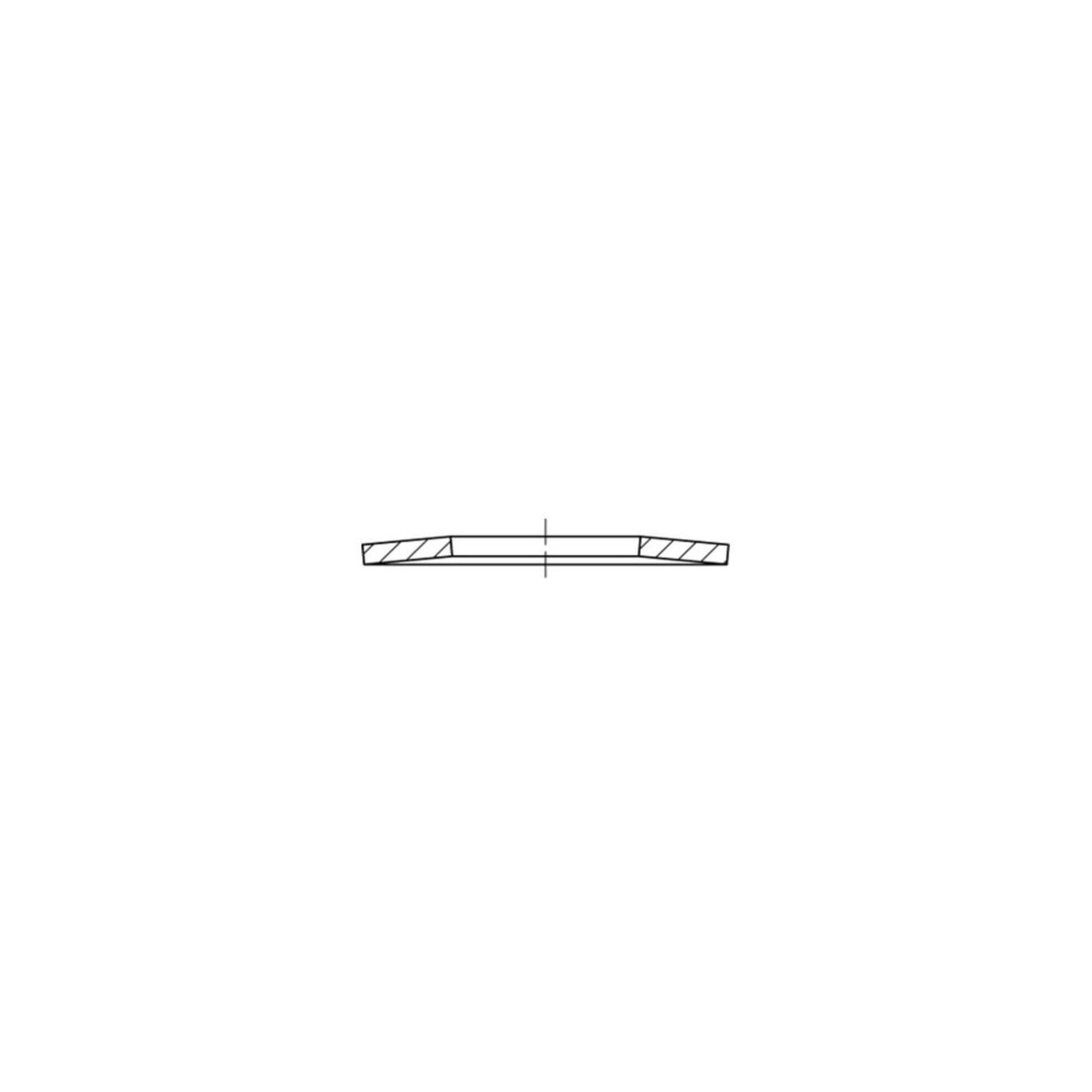 Contorion Tellerfeder DIN 2093 Tellerfeder Stahl 1.4310/1.4568 15x8,2x0,8mm 100 Stk
