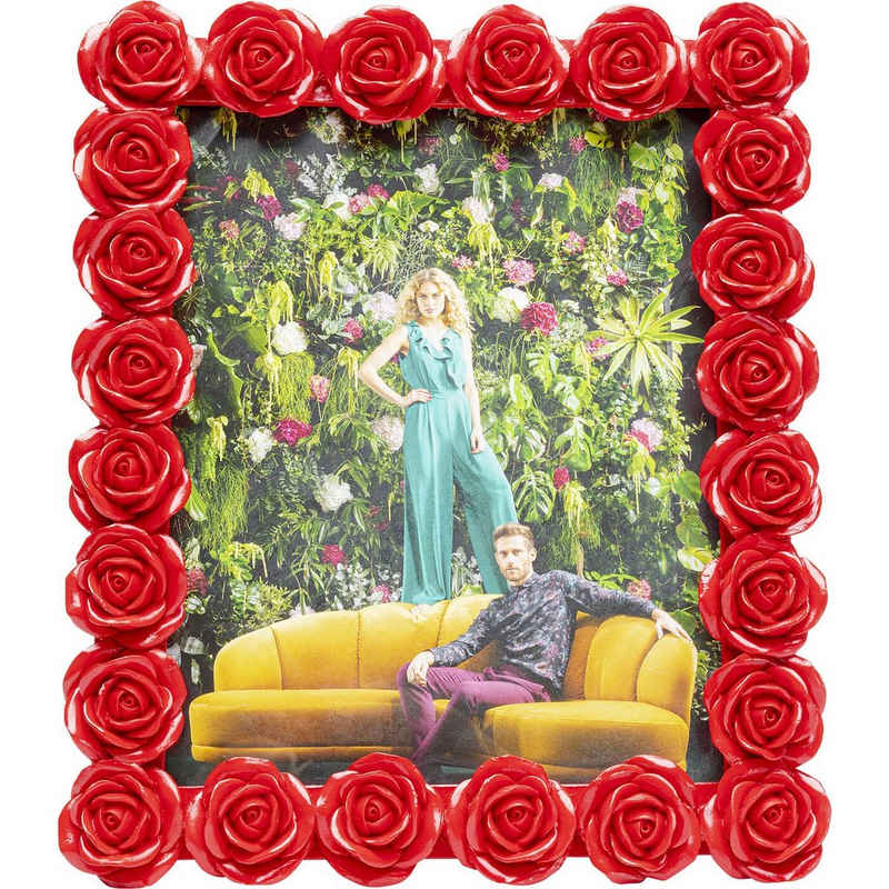KARE Bilderrahmen Bilderrahmen Romantic Rose Rot 26x31cm