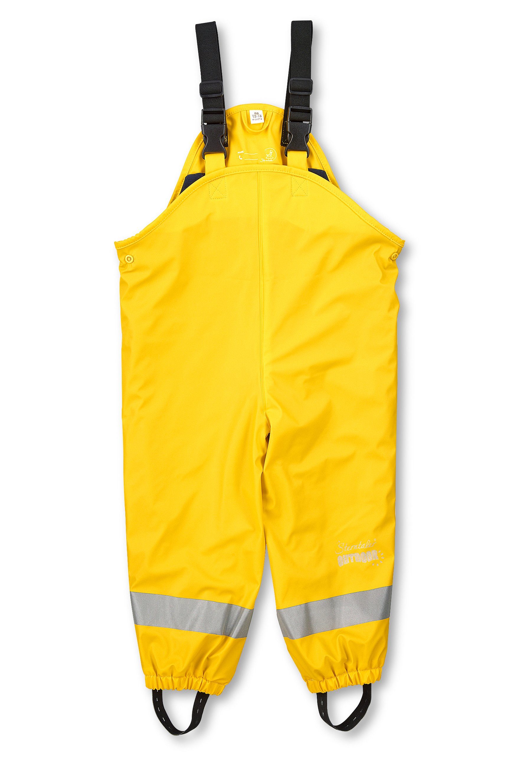 Sterntaler® Regenhose Regenträgerhose gefüttert uni (1-tlg., günstig online kaufen