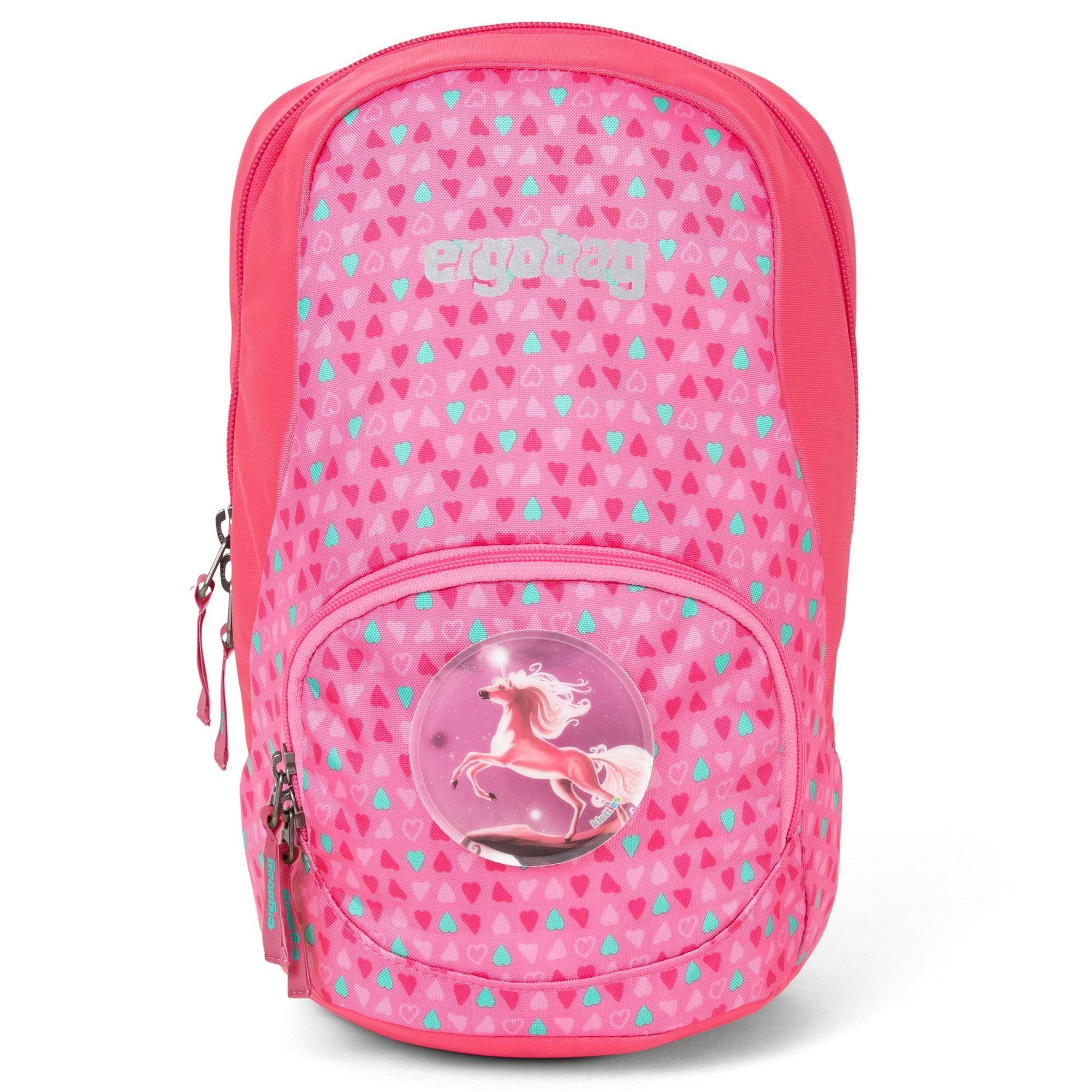 ergobag Kinderrucksack Ease, PET konfetti rosa herzen | Kinderrucksäcke