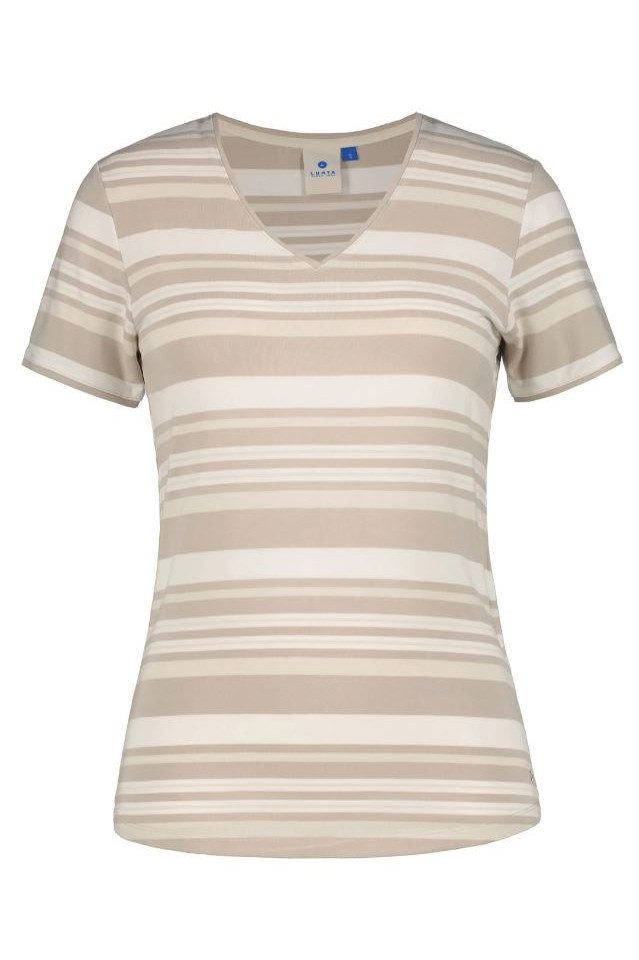 Icepeak T-Shirt T-Shirt Kivihaka beige/weiß