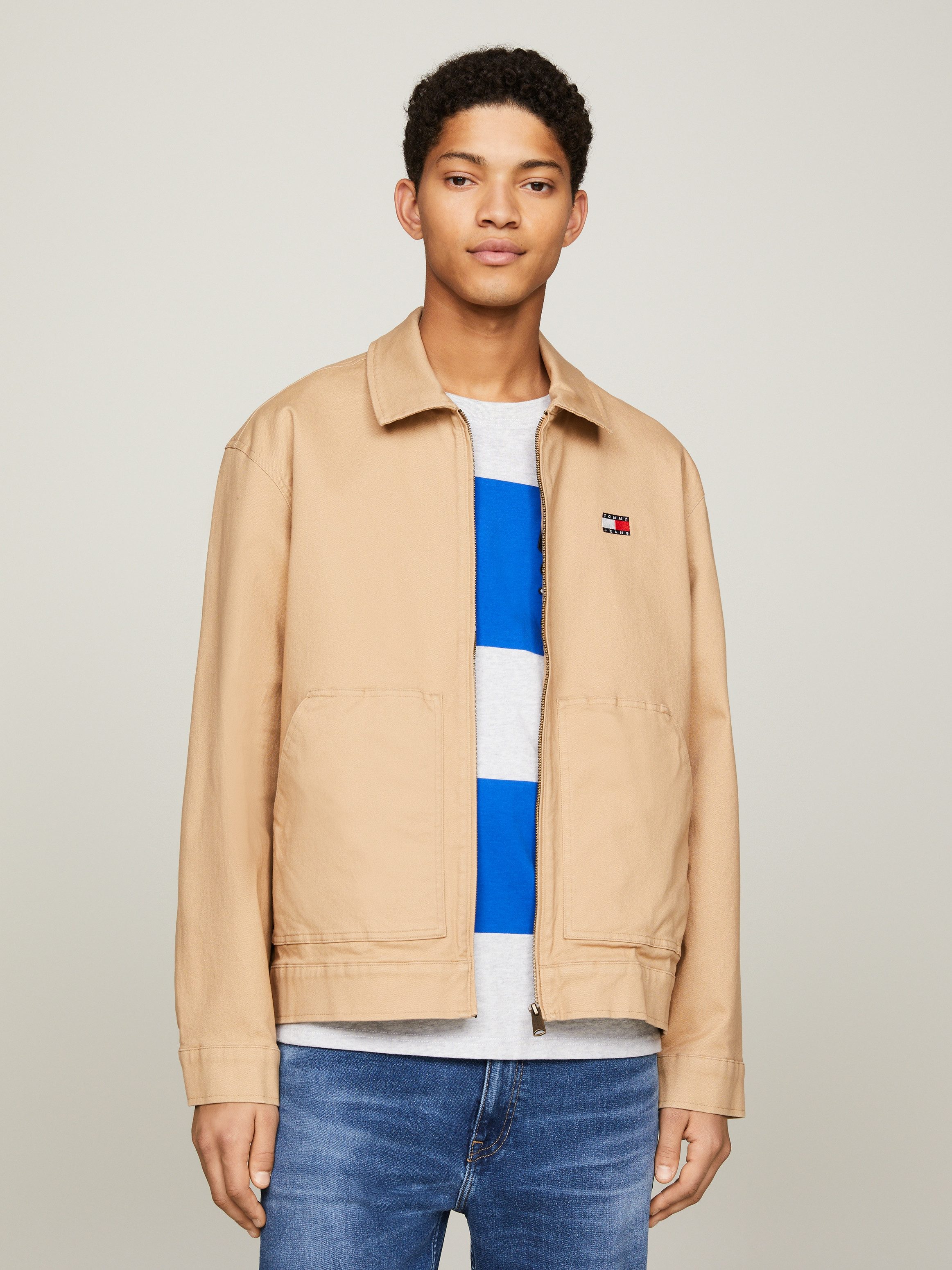 Tommy Jeans Kurzjacke TJM REG COTTON JACKET EXT günstig online kaufen