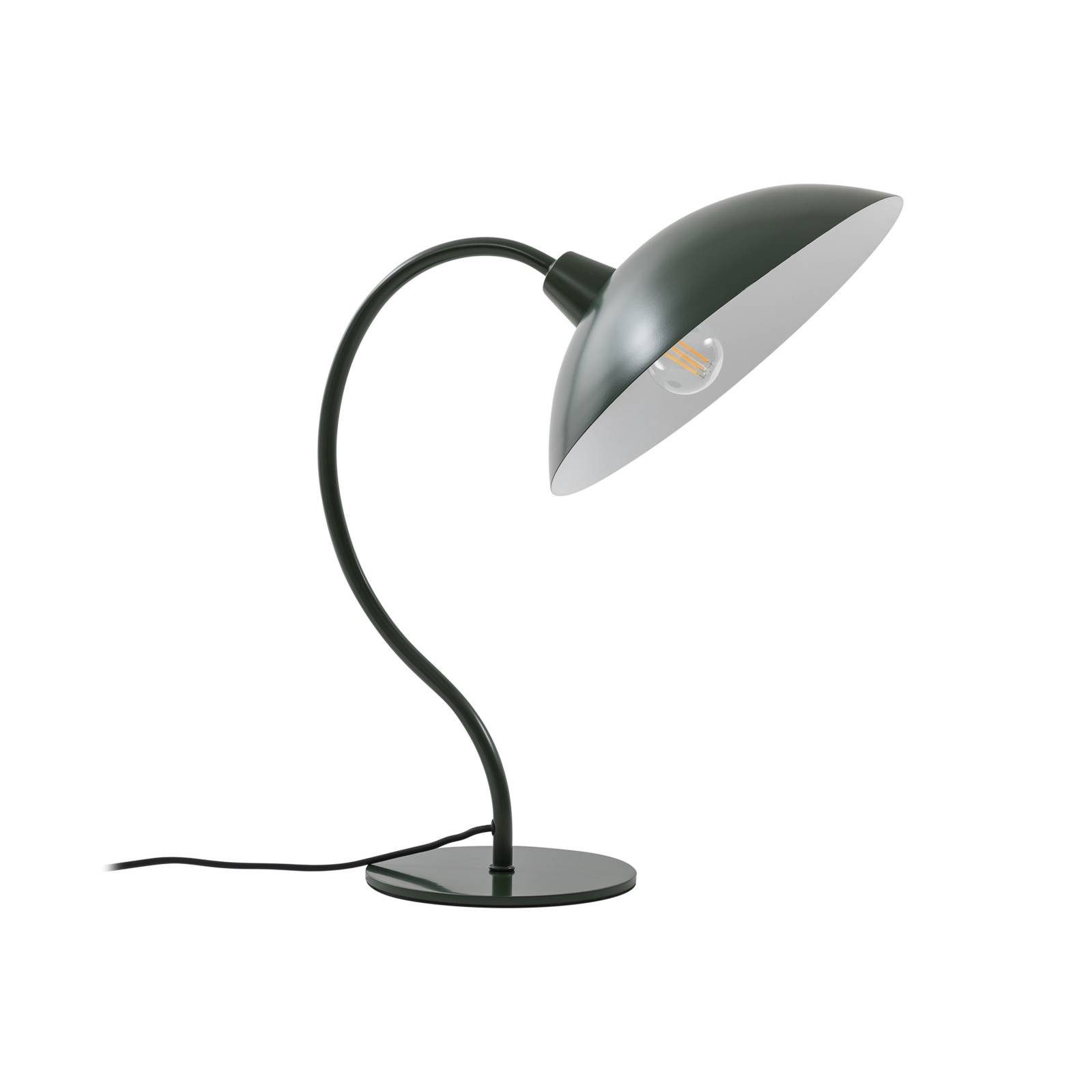 Lucande Tischleuchte Arvadon, Metall, Grün IP20, 1 x 10 W LED