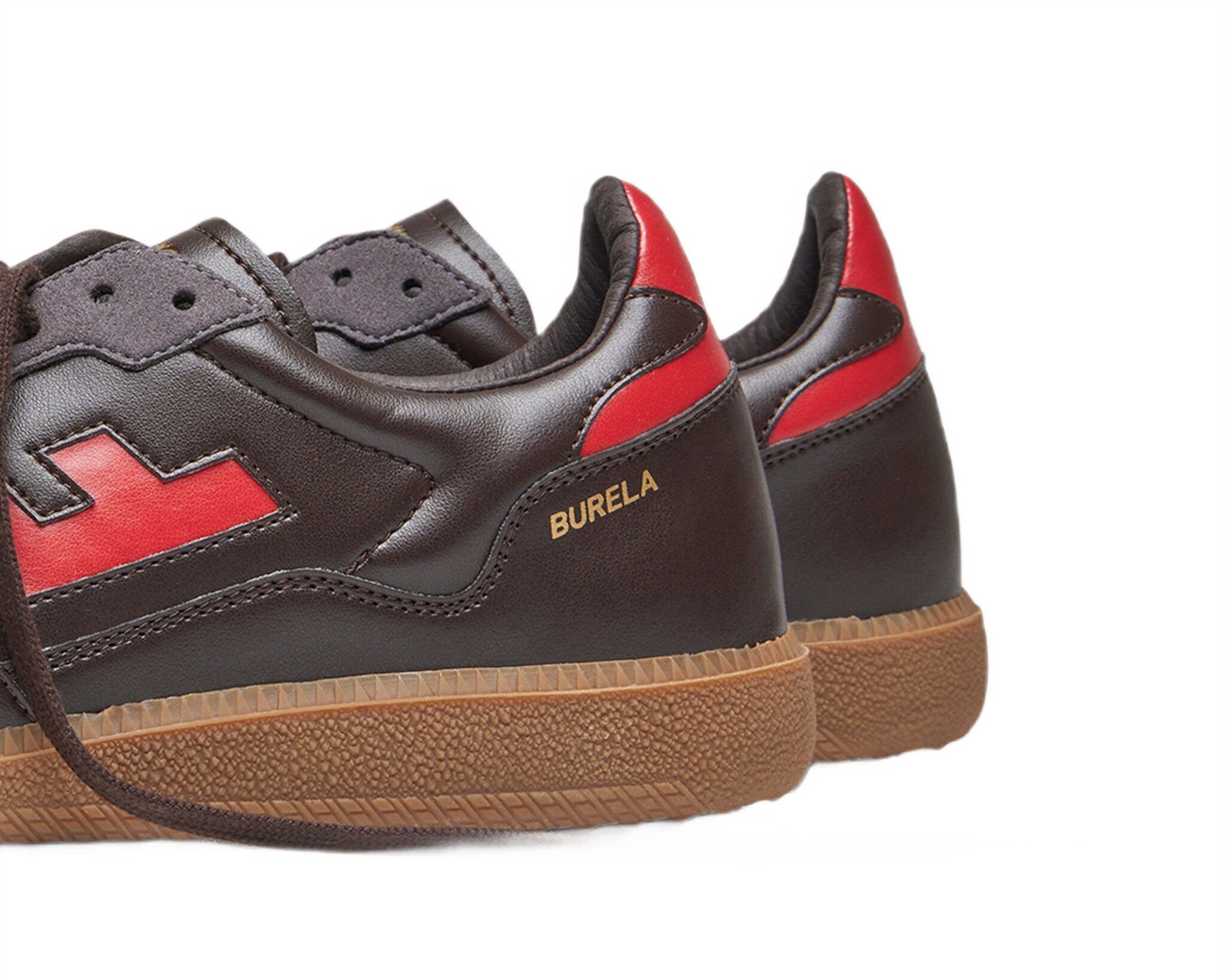 Flamingos Life Burela Slim - dunkelbraun/rot Sneaker