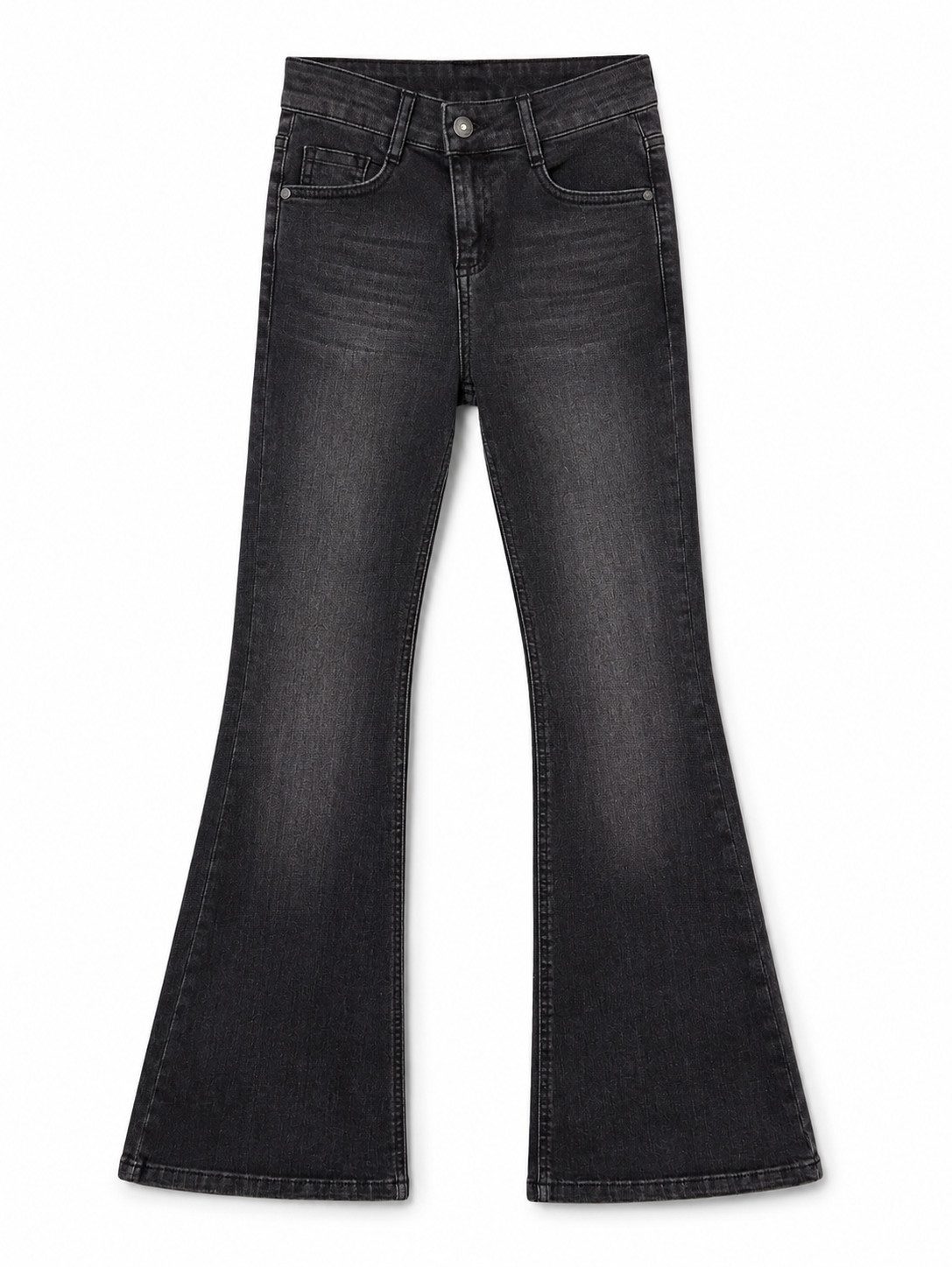 BLUE EFFECT 5-Pocket-Hose 1411-Girls Super Flared Jeans