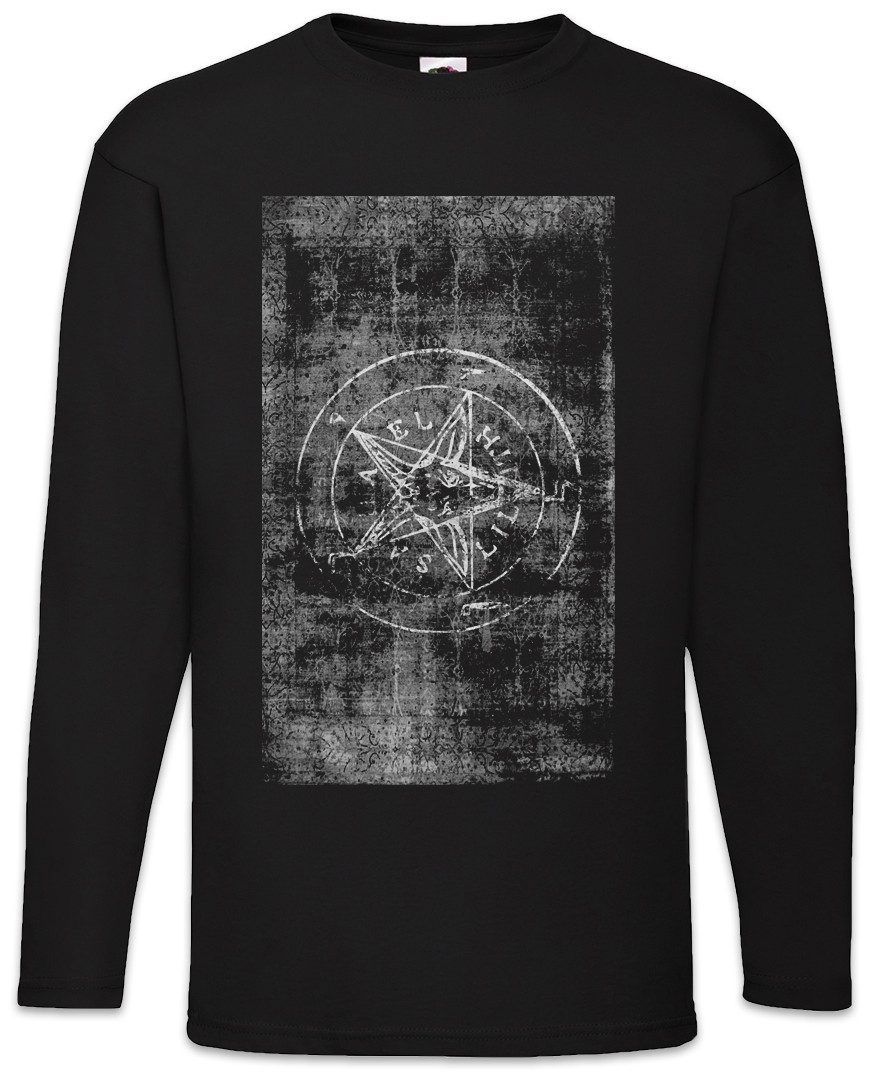 Urban Backwoods Langarmshirt Tarot The Symbol of Baphomet Langarm T-Shirt Karte Karten Card Deck (1-tlg) The Lucifer Voodoo Satan