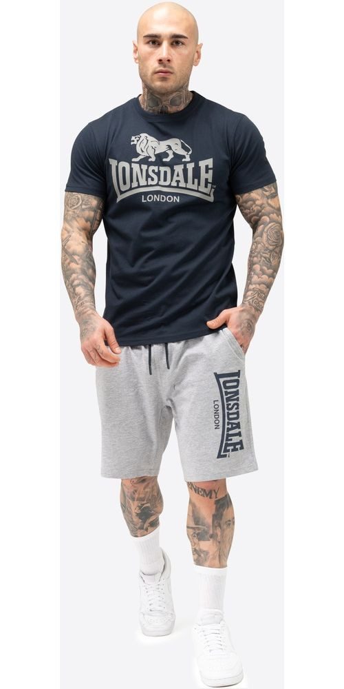 Lonsdale Trainingsanzug Mair T-Shirt & Shorts Set Normale Passform günstig online kaufen