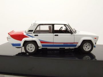ixo Models Modellauto Lada 2105 VFTS 1983 weiß rot blau Modellauto 1:43 ixo models, Maßstab 1:43