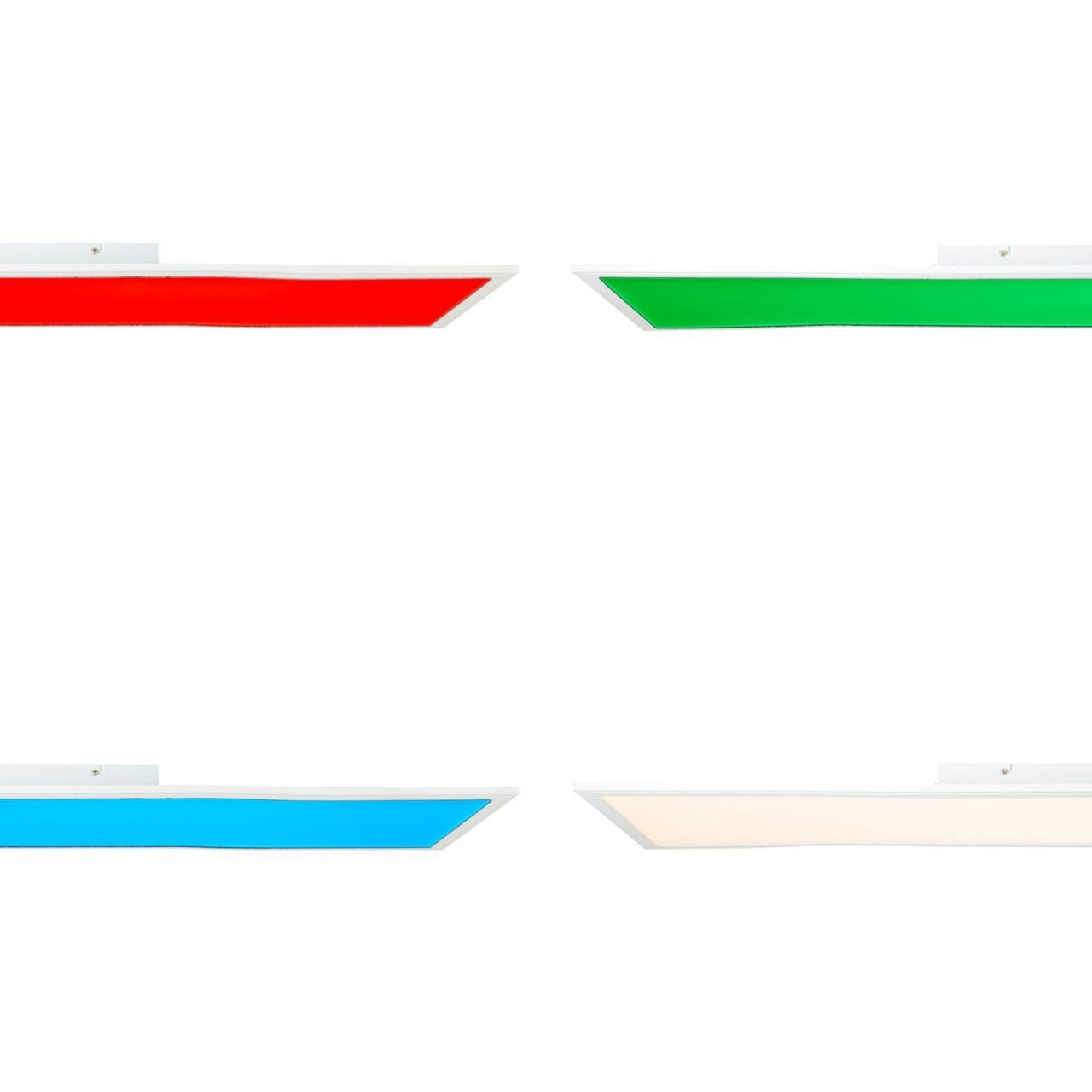Panel dimmbar, 3800 weiß lm, Brilliant RGB, 30 Farbwechsler, CCT, 120 LED Abie, integriert, cm, Fernbedienung, LED x fest