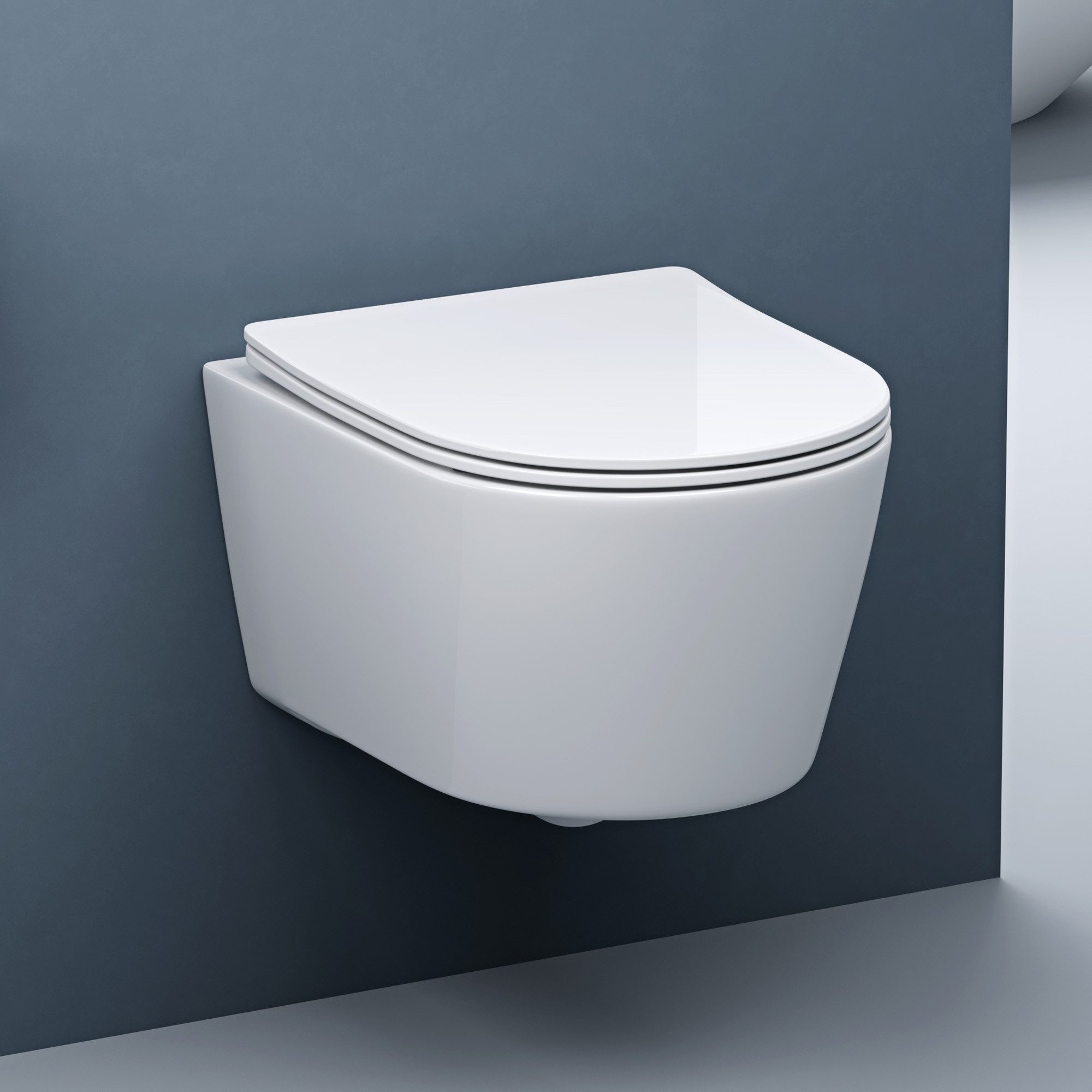 doporro Tiefspül-WC Hänge WC Spülrandlos Wand-WC günstig online kaufen
