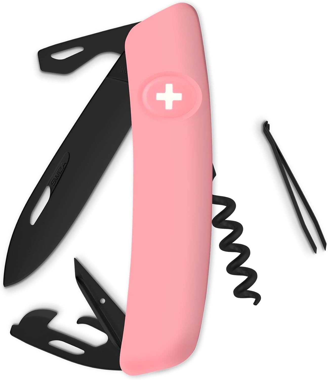 SWIZA Universalmesser Swiza Herren D03 Taschenmesser, rosa, 17 cm