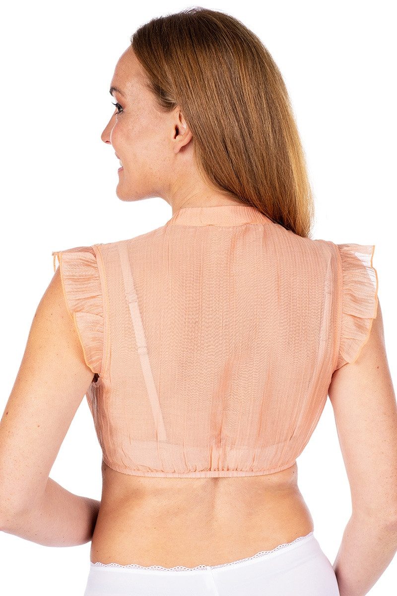 MarJo Dirndlbluse Dirndlbluse - WALDBRUNN - peach günstig online kaufen