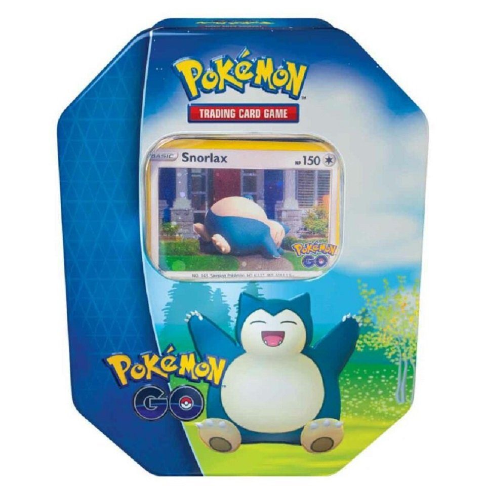 POKÉMON Sammelkarte Pokémon GO - Snorlax-V - Tin Box - englisch