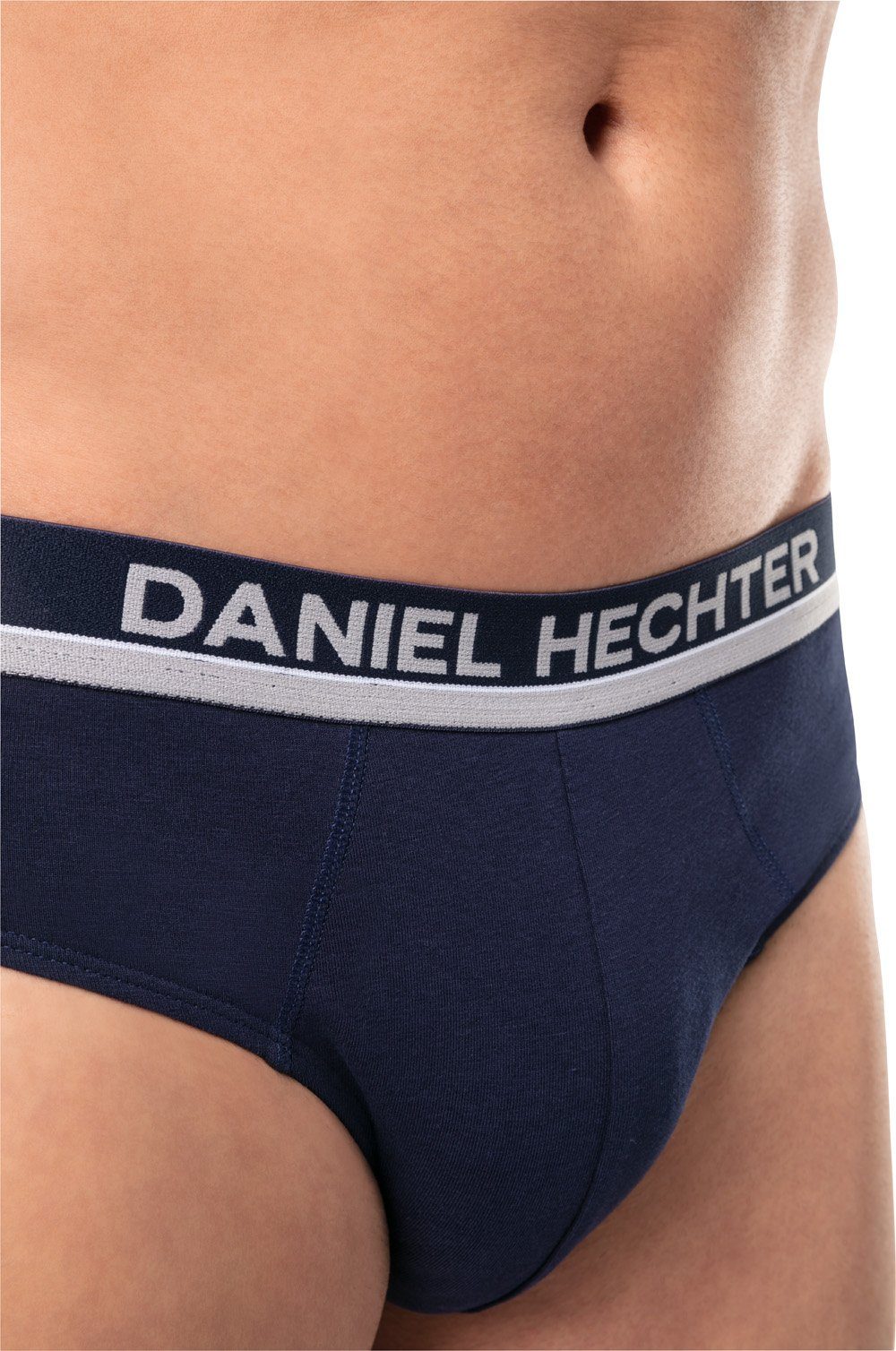 10-St) Daniel Hechter Slip anschmiegsame (Packung, marine hautsympathische Qualität und