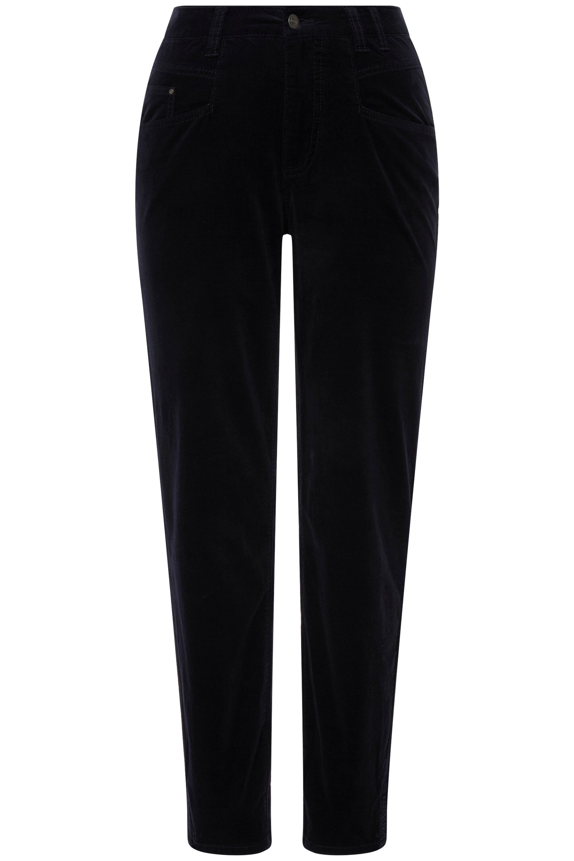 Laurasøn Funktionshose Cord-Karottenhose weite Passform 5-Pocket-Form günstig online kaufen