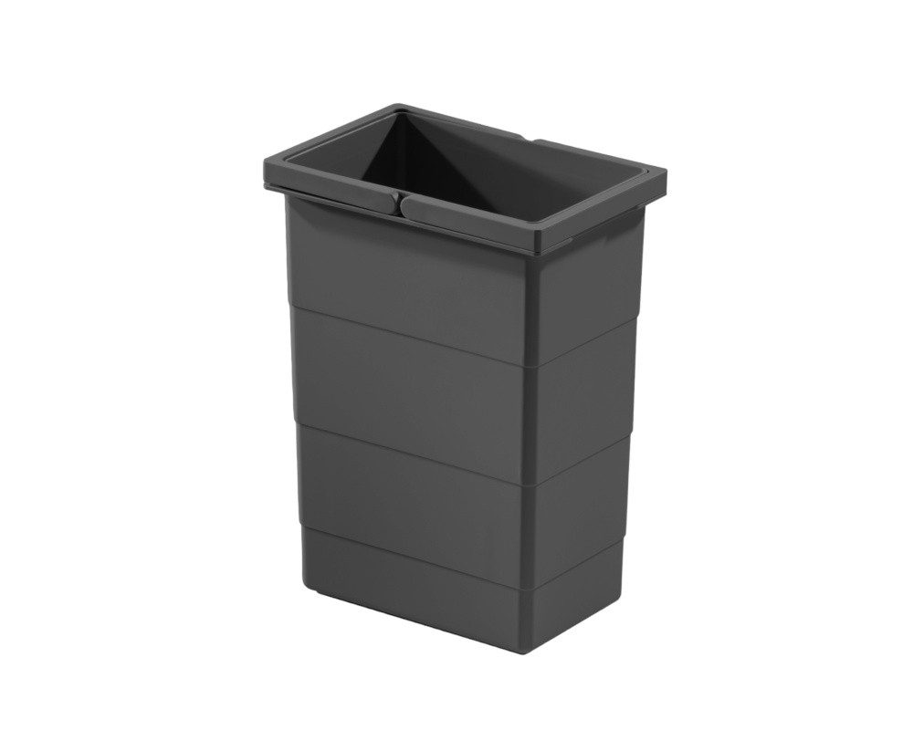 Hailo Biomülleimer Hailo Inneneimer 1129909 dunkelgrau 8,5 L 226 x 156 x 295 mm 2 Henkel