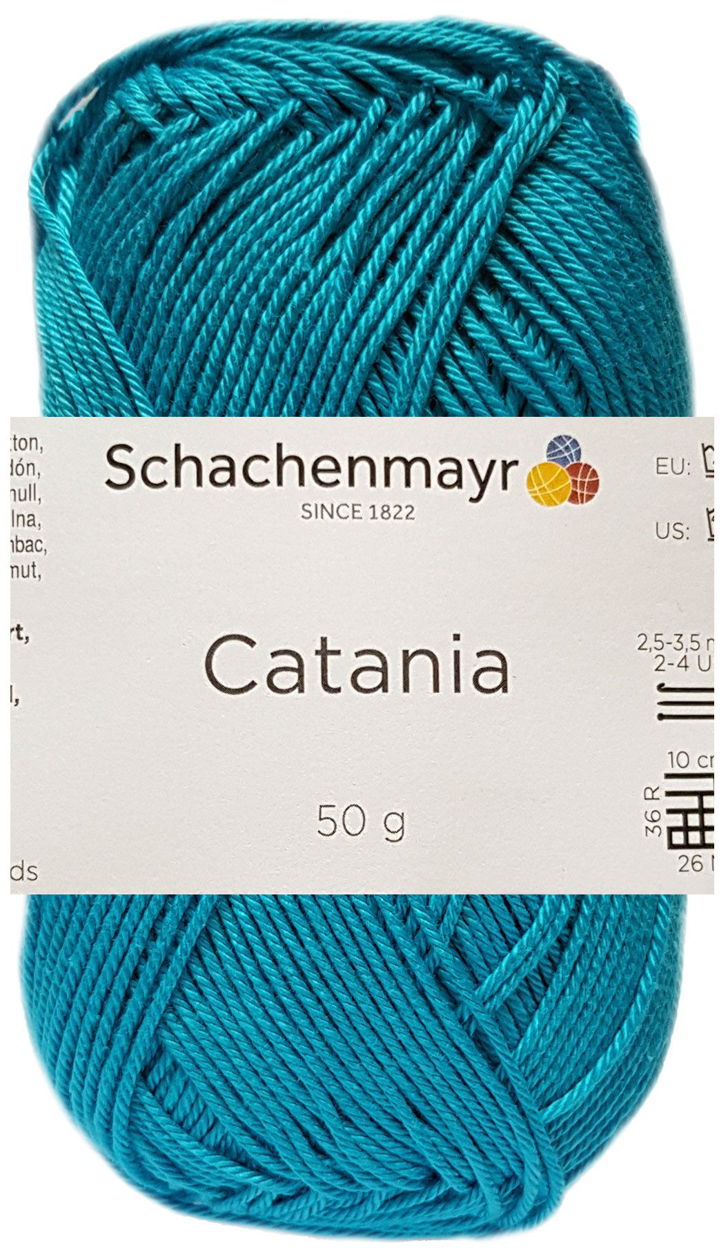 Schachenmayr 50 Gramm Schachenmayr Catania Farbauswahl Bastelgarn, 125 m
