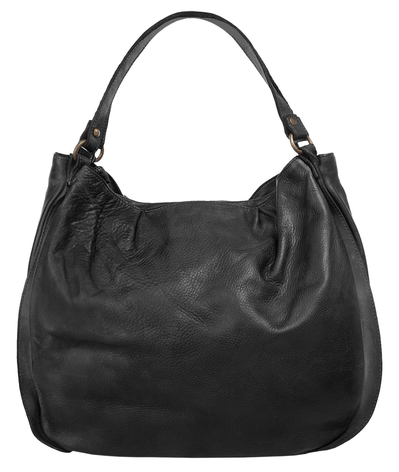 forty° Shopper, echt Leder, Made in Italy