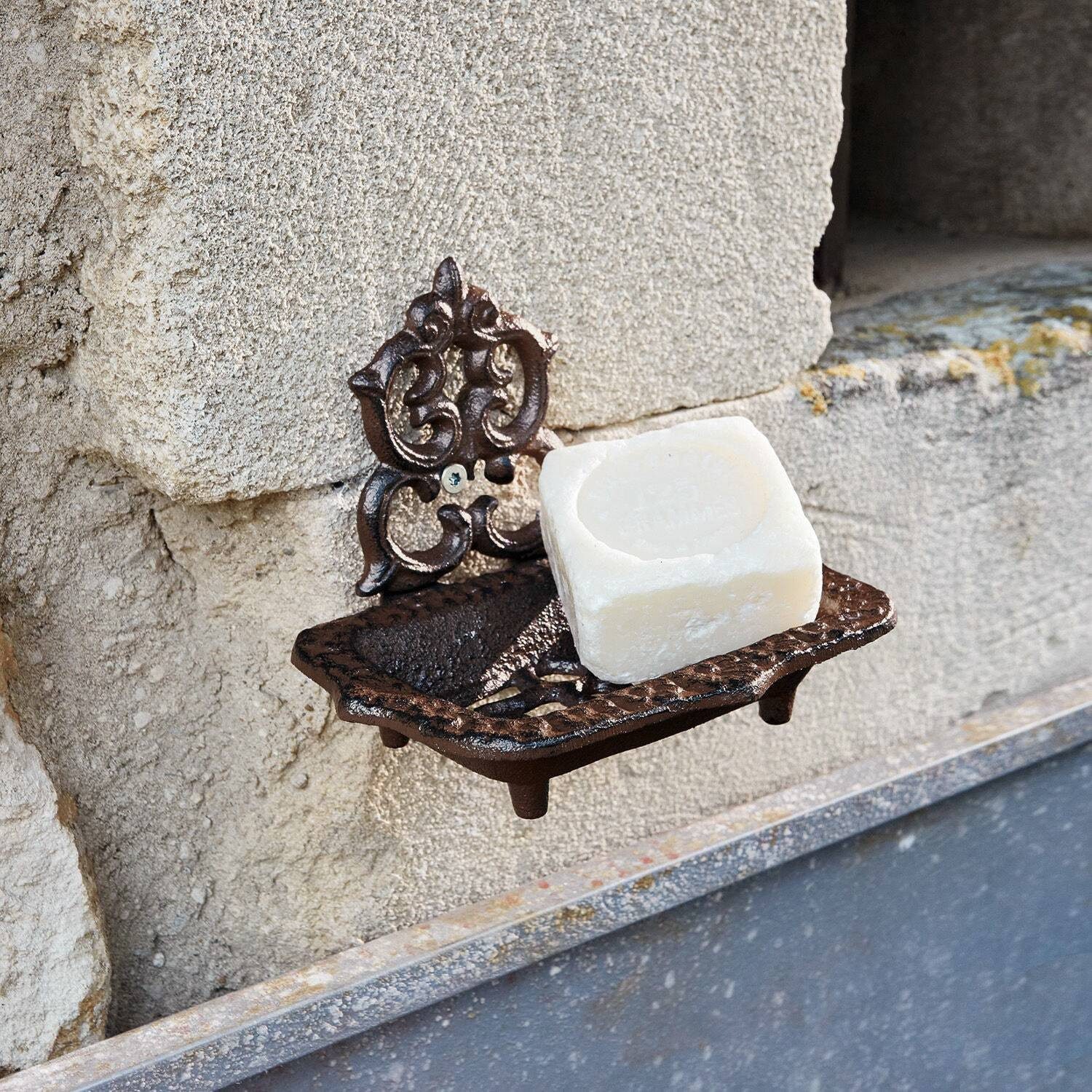 Mirabeau Badorganizer Seifenschale Moida antikbraun (kein Set, kein Set) günstig online kaufen