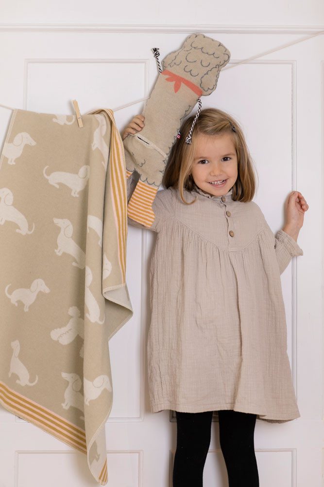 Babydecke Juwel 'Dackel' 70 x 90 günstig online kaufen