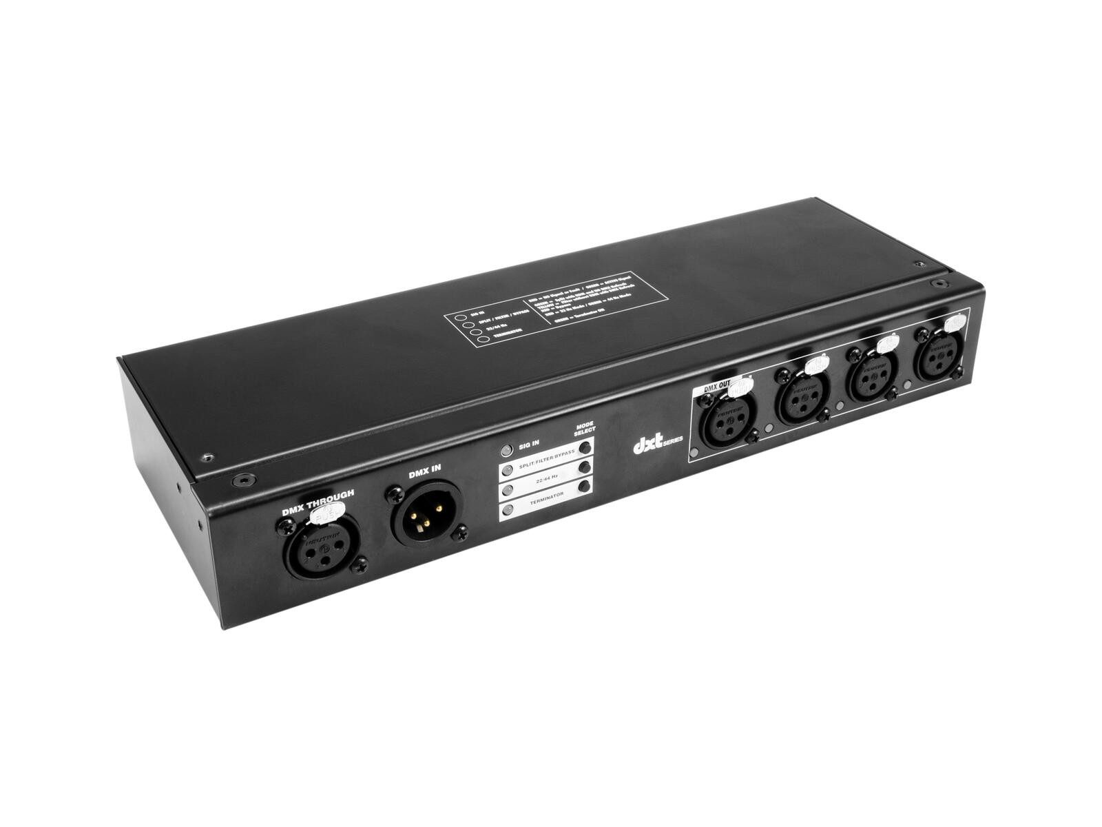 Discolicht EUROLITE DXT-SP 1in/4out PRO DMX RDM Splitter