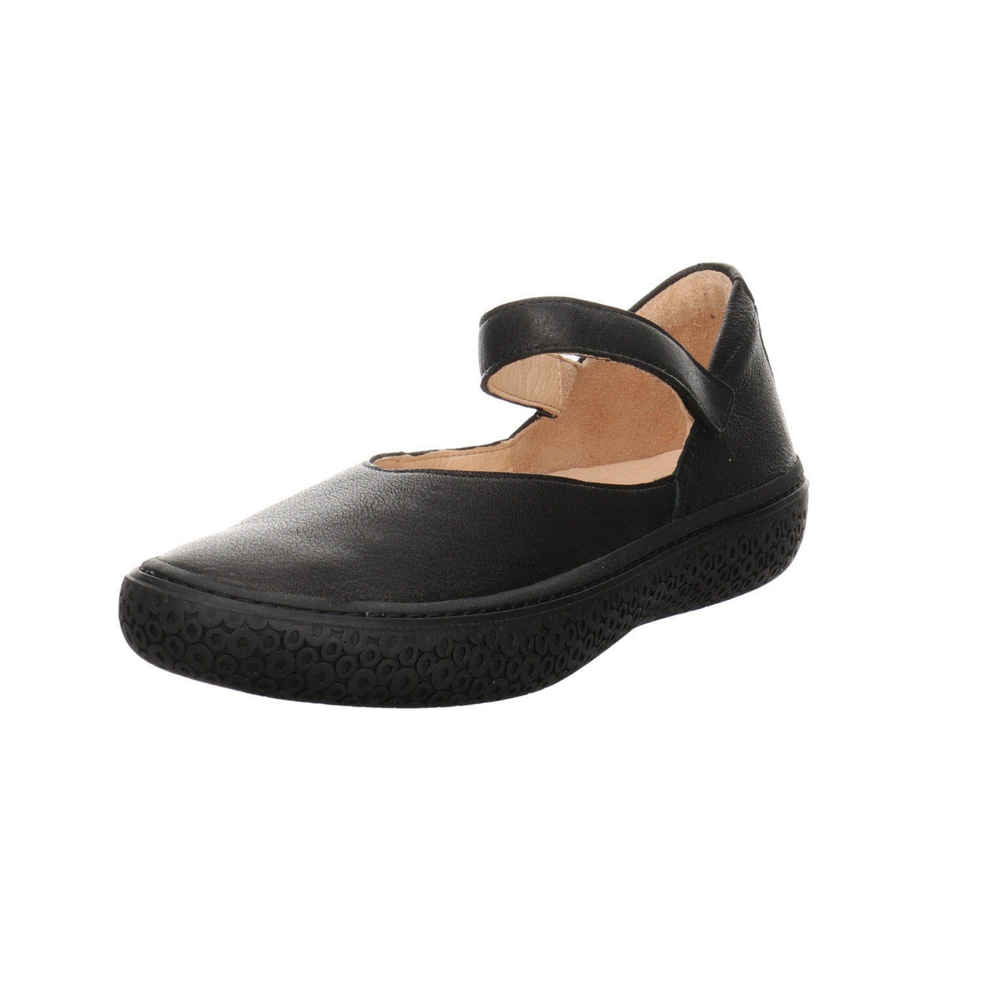 Think! Ballerinas Schuhe Tjub Ballerina Flats Bequem Ballerina Glattleder schwarz 042293