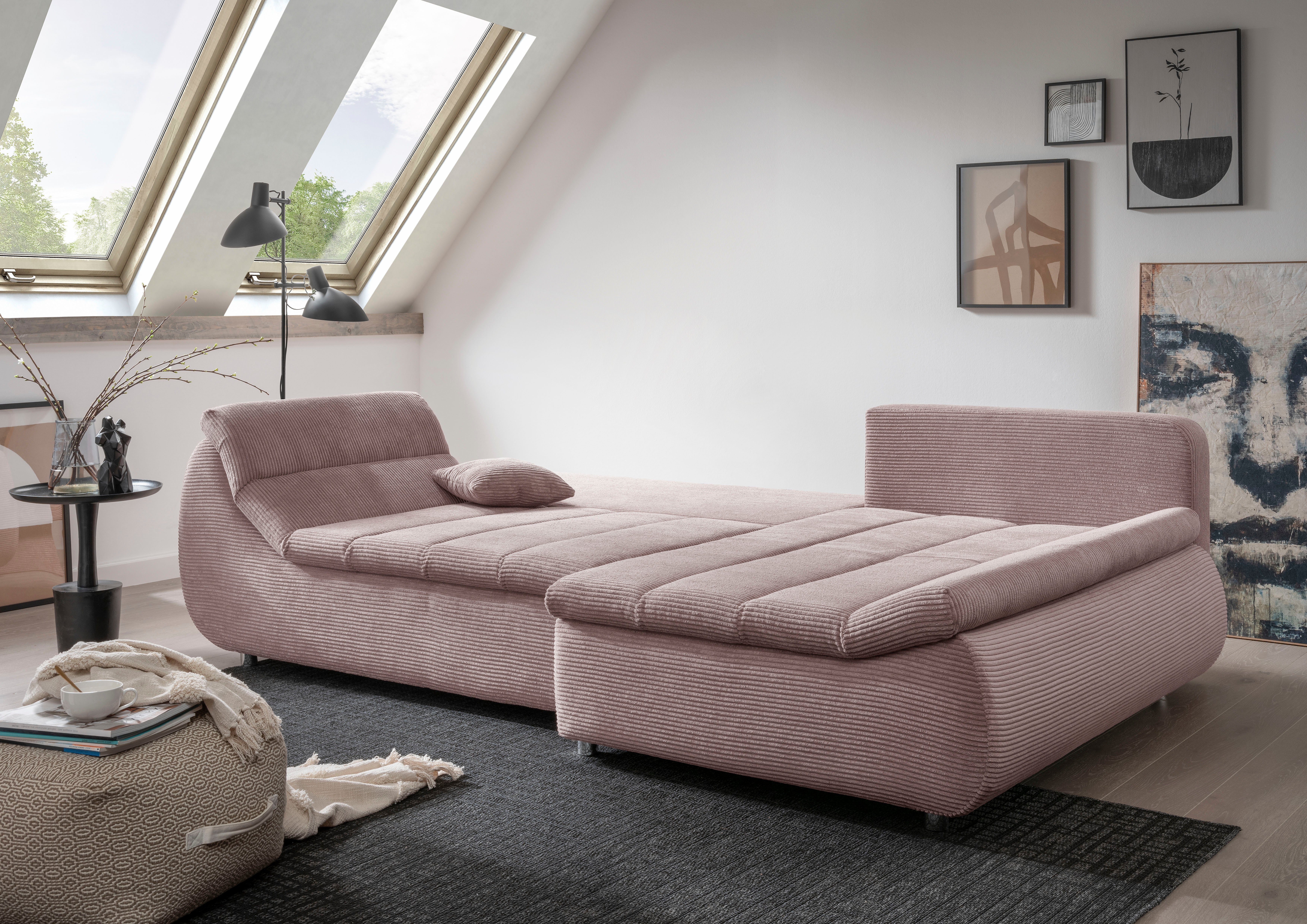 INOSIGN Ecksofa Imola elegant und bequem, günstig online kaufen