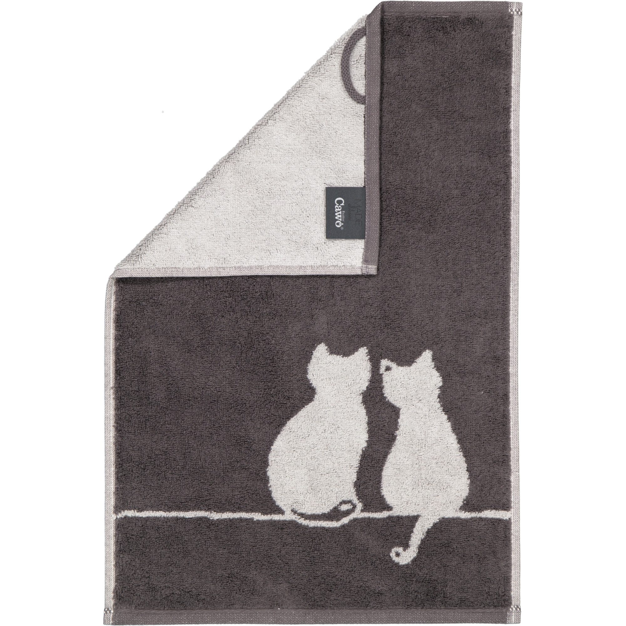 Cawö Handtücher CUTE CATS EDITION You & Me 6263, 100% Baumwolle (1-St)