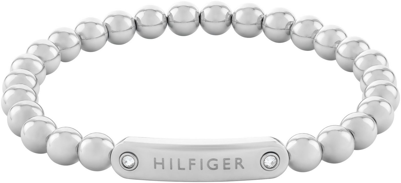 Tommy Hilfiger Armband METAL BEADS, mit Preciosa Crystal